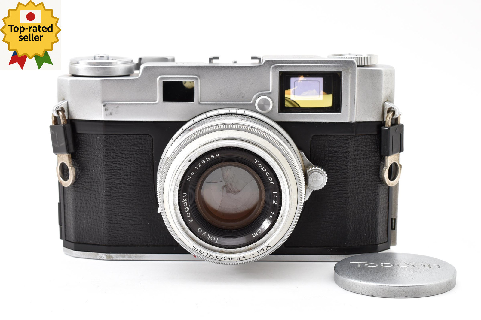 [Exc+5] Topcon 35-S Rangefinder Camera Topcor 44mm f/2 Tokyo Kogaku From JAPAN