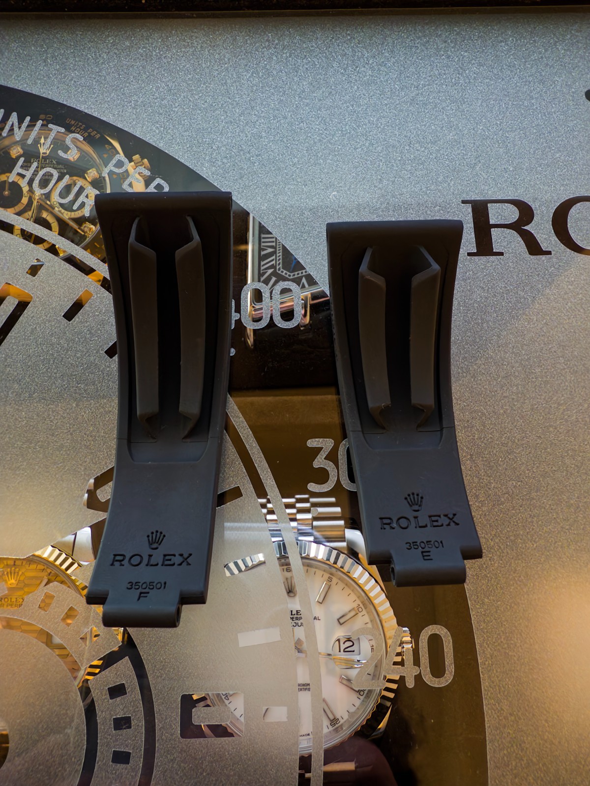 Genuine Rolex Oysterflex 350501 E+F Strap Set 20mm Daytona Yacht-Master OEM New Genuine Rolex Oysterflex 350501 E+F Strap Set 20mm Daytona Yacht-Master OEM New