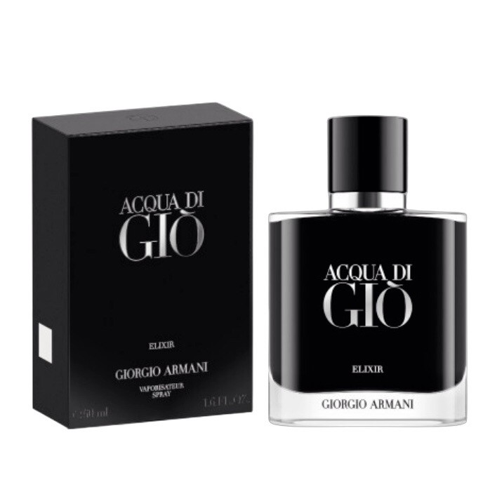 2025 NEW* Giorgio Armani Acqua di Gio ELIXIR 1.6oz-50ml PARFUM 2025 NEW* Giorgio Armani Acqua di Gio ELIXIR 1.6oz-50ml PARFUM