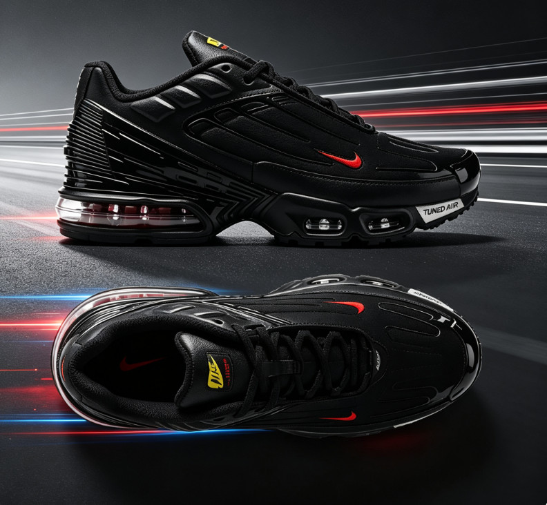 Size US 11 - Nike Air Max TN plus 3 Men Athletic Shoes Running Sneaker No Box Size US 11 - Nike Air Max TN plus 3 Men Athletic Shoes Running Sneaker No Box