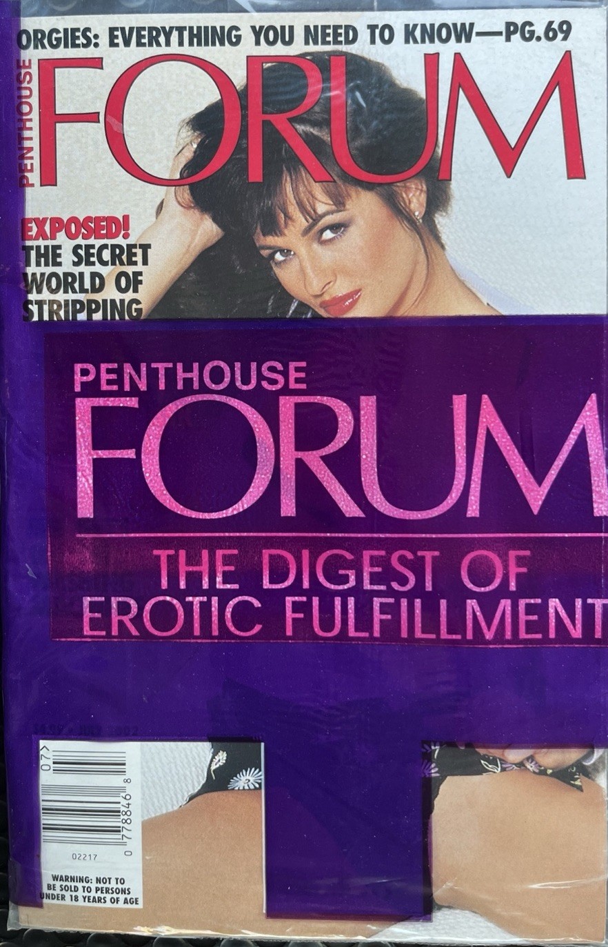 Penthouse Forum, July, 2002. Secret Stripping, Orgy Info. New Factory Sealed Bag