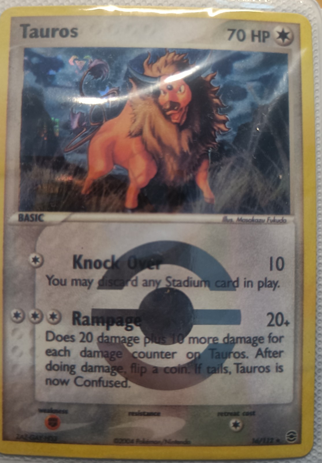 Tauros 16/112 EX FireRed Tauros 16/112 EX FireRed