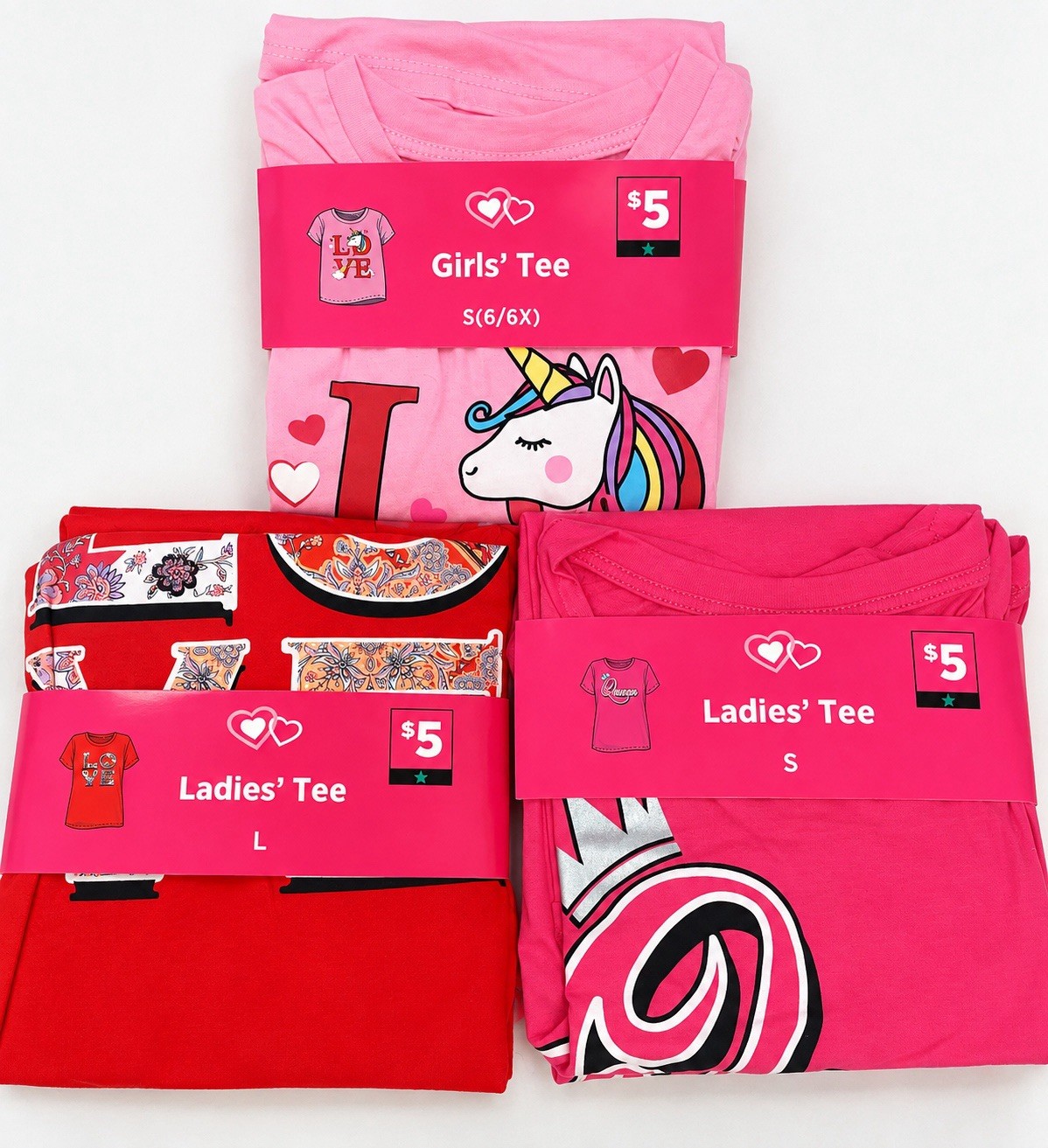NEW Women’s & Girls Clothing Bulk Lot 16 Pcs Tees Leggings Mixed Sizes Resale
