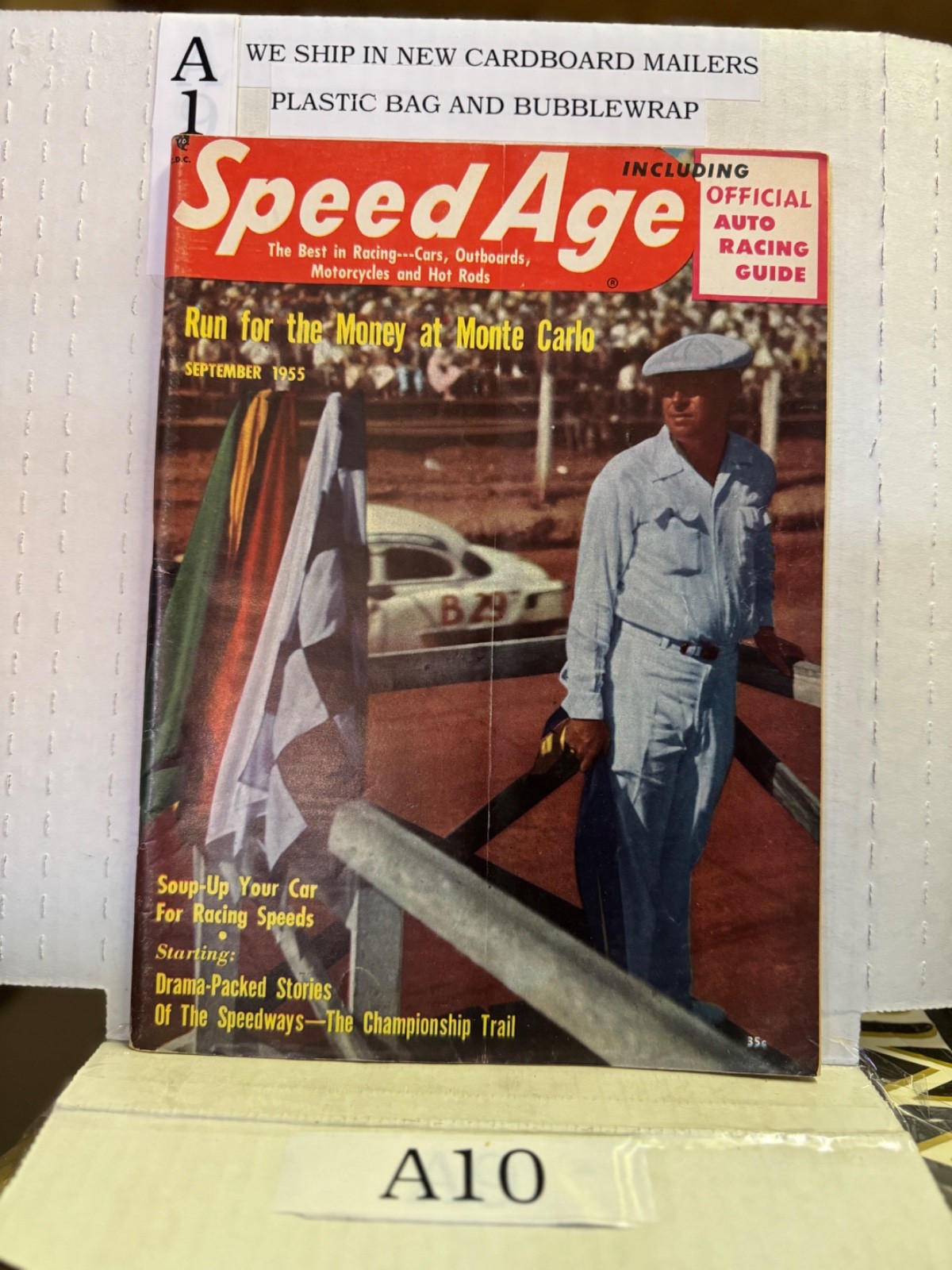 Vintage Speed Age Magazine September 1955