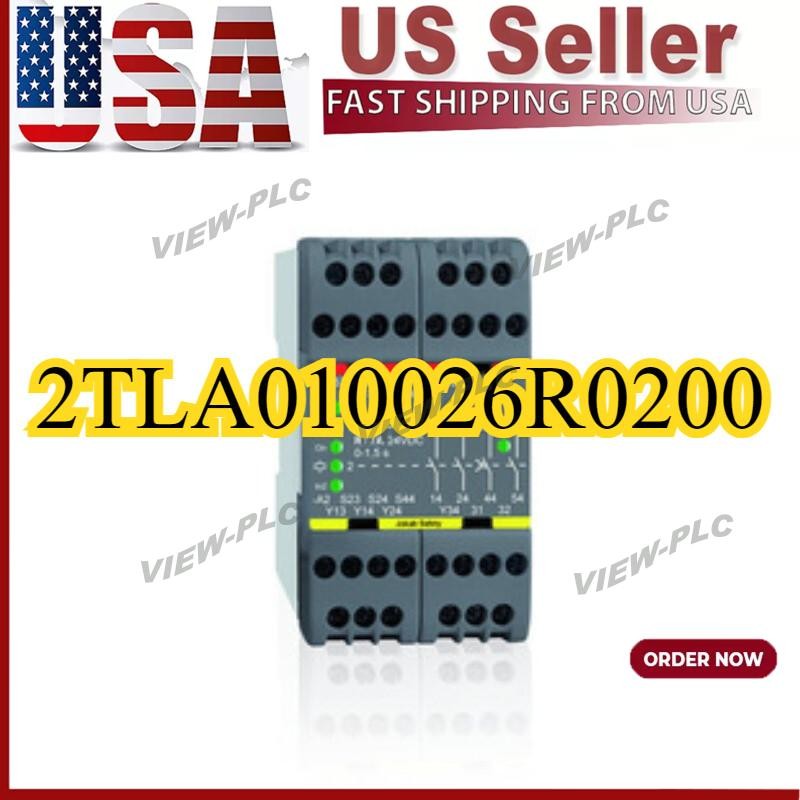 ONE NEW ABB Safety relay 2TLA010026R0200 RT6 24VAC