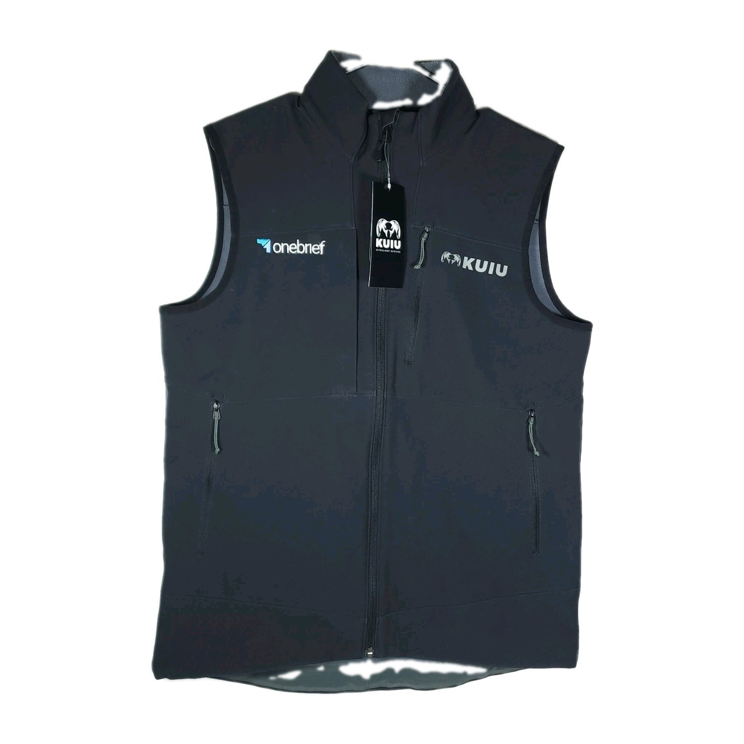 KUIU Men’s Guide PRO Medium Black Logo Primeflex Hunting Vest NWT KUIU Men’s Guide PRO Medium Black Logo Primeflex Hunting Vest NWT