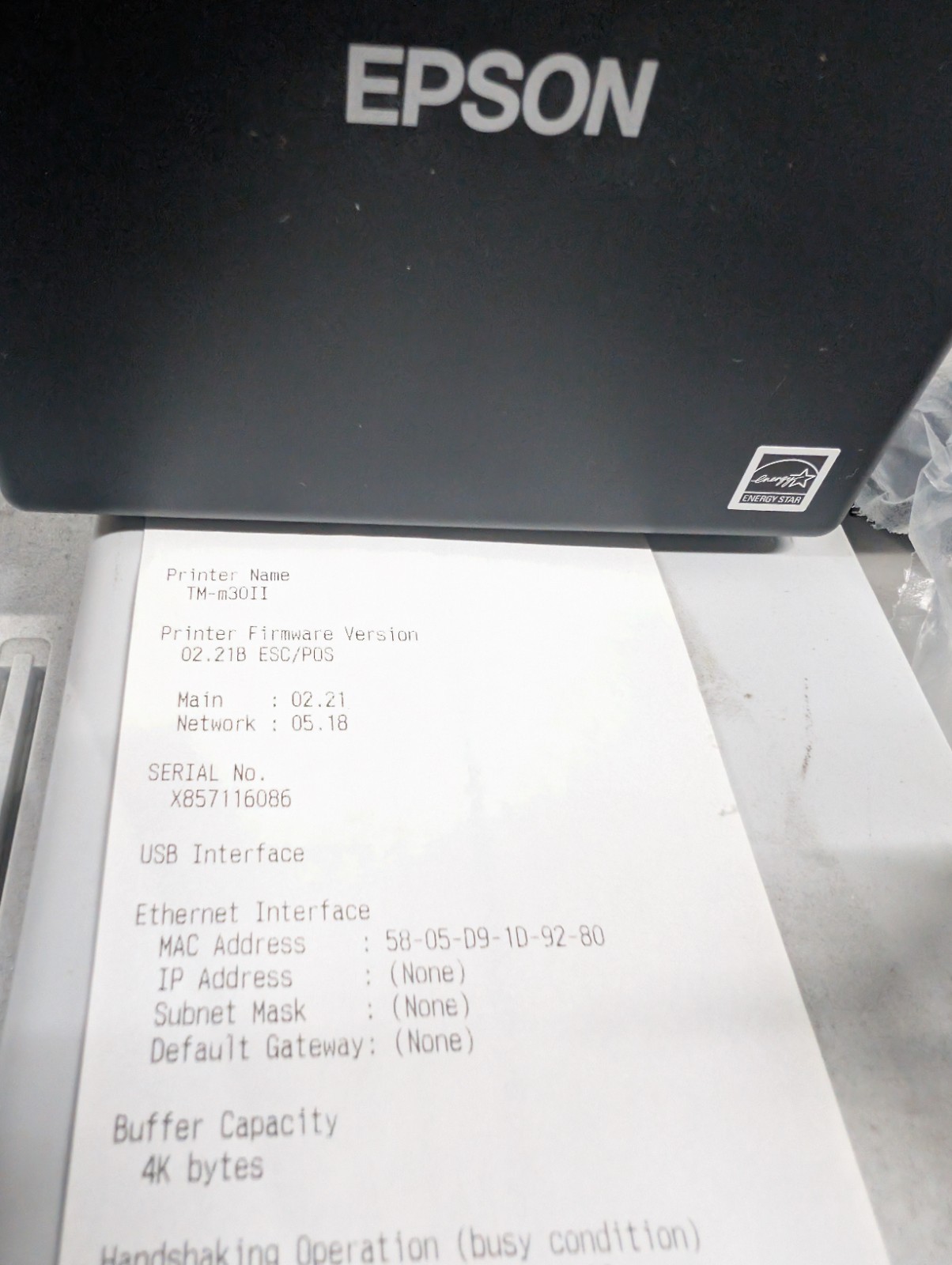 Epson TM-M30ii 40 Available, Lot Pricing Available, NON BLUETOOTH