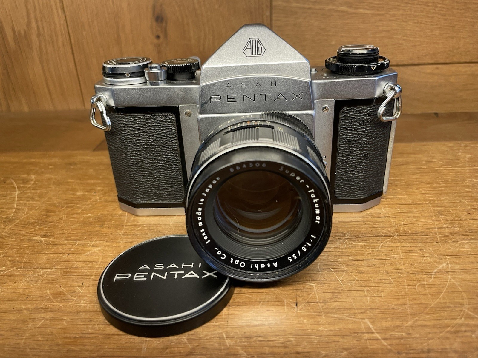 *Near Mint ++* Pentax SV Film Camera Super Takumar 55mm F/1.8 Early Model /Japan