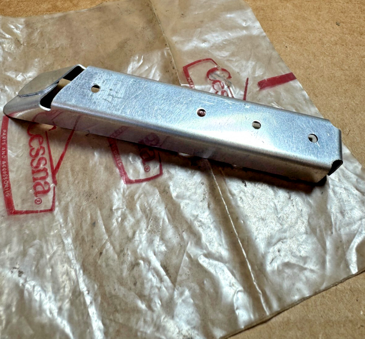 Cessna 1717054-1 Door Stop Stiffener NEW SURPLUS