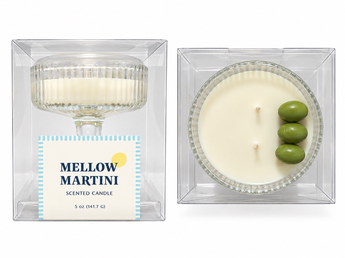 Mellow Martini Scented Candle 5 oz A Stylish Scented Candle