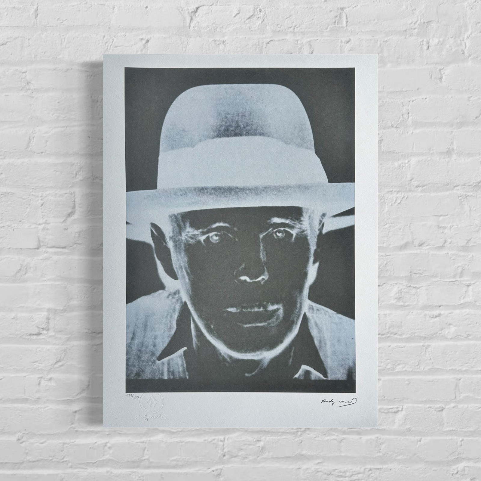 Andy Warhol - Joseph Beuys - Fine Art lithograpf 300 GSM