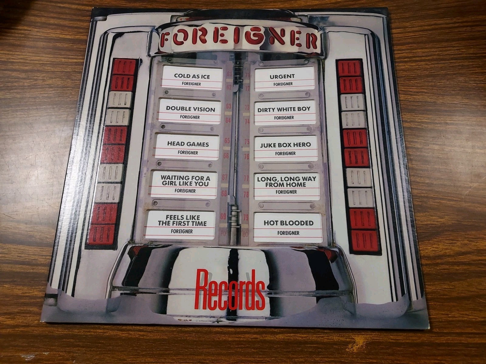 FOREIGNER*RECORDS*VINYL LP RECORD ATLANTIC RECORDS  80999-1 NM/VG+ 1981