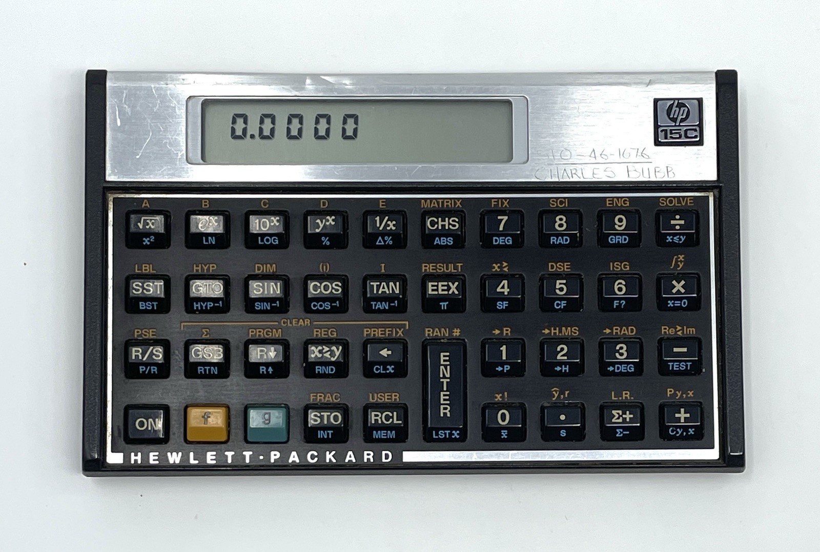 Vintage Hewlett Packard HP 15C Calculator USA READ DESCRIPTION