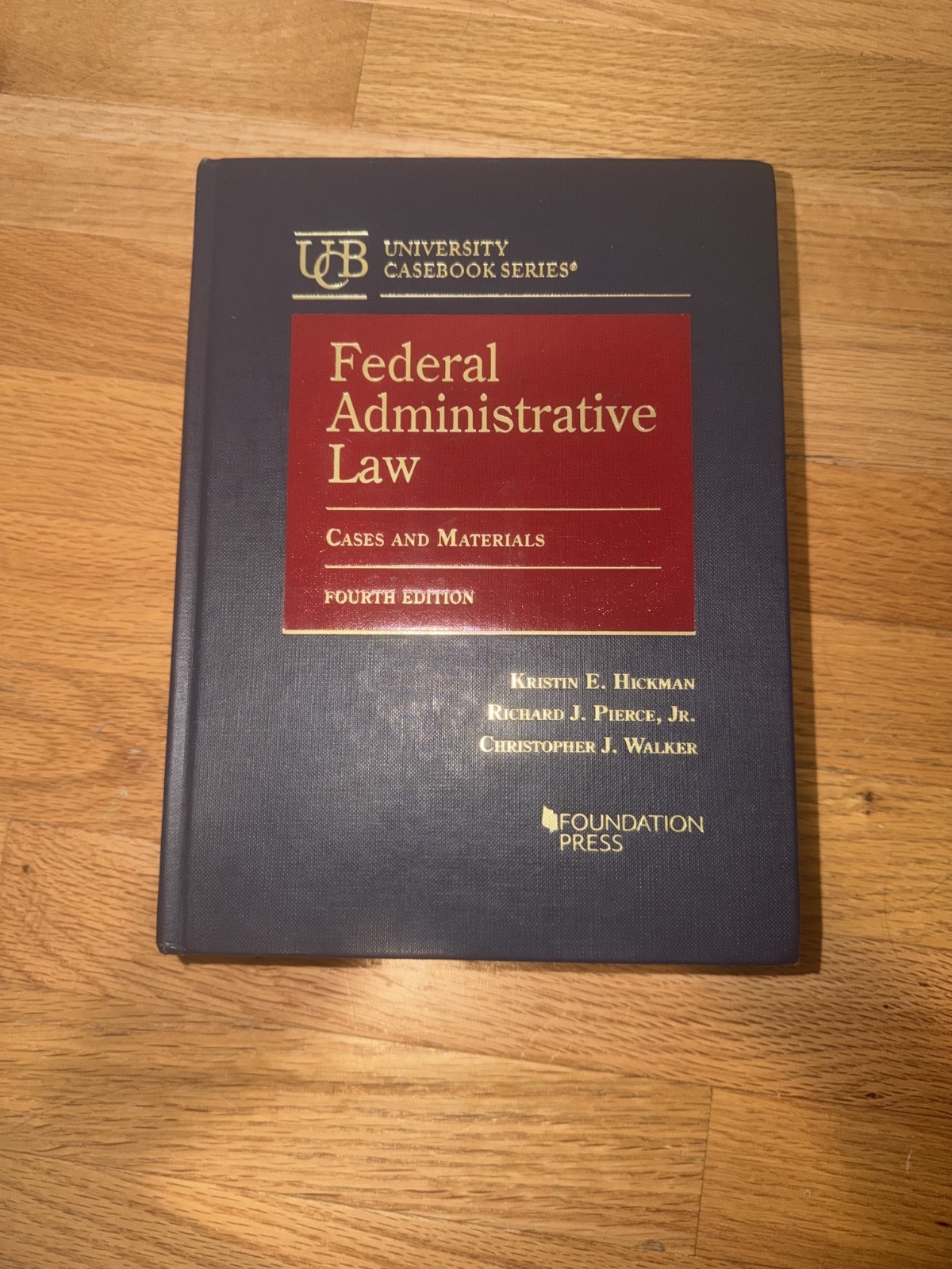 Federal Administrative Law textbook. Fourth edition. Like new condition. Federal Administrative Law textbook. Fourth edition. Like new condition.