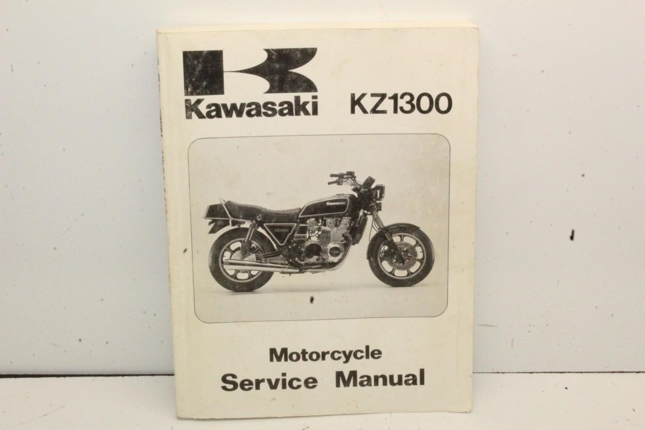 Vintage 1979-1983 Kawasaki KZ1300 Service Manual KZ 1300