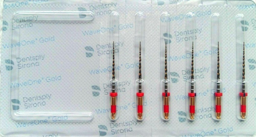 SALE Waveone Gold Wave One Gold Endodontic File Root Canal Dentsply 6pcs/Pk
