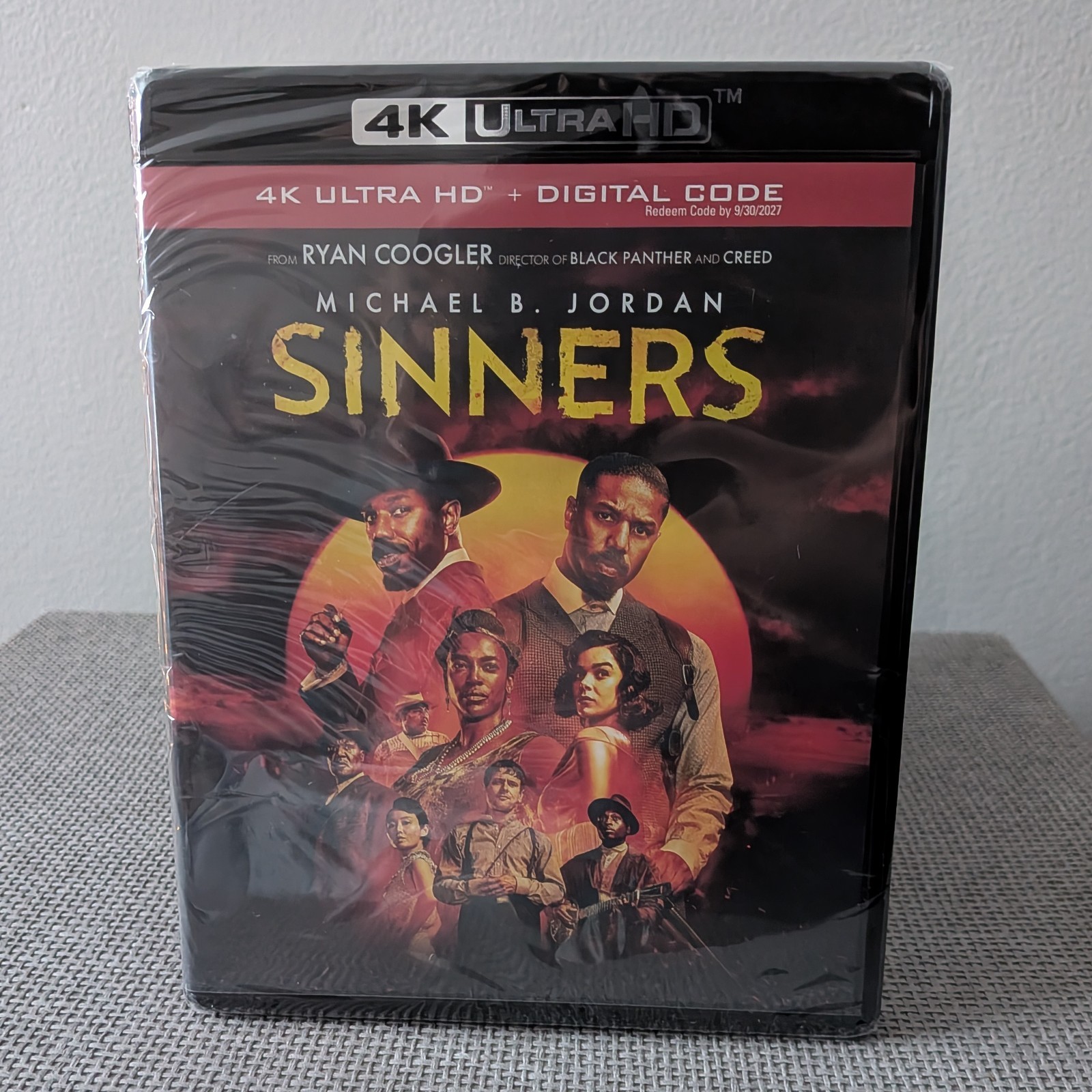 Sinners 4K Ultra HD + Digital New Factory Sealed Digital Exp. 9/30/27 Sinners 4K Ultra HD + Digital New Factory Sealed Digital Exp. 9/30/27