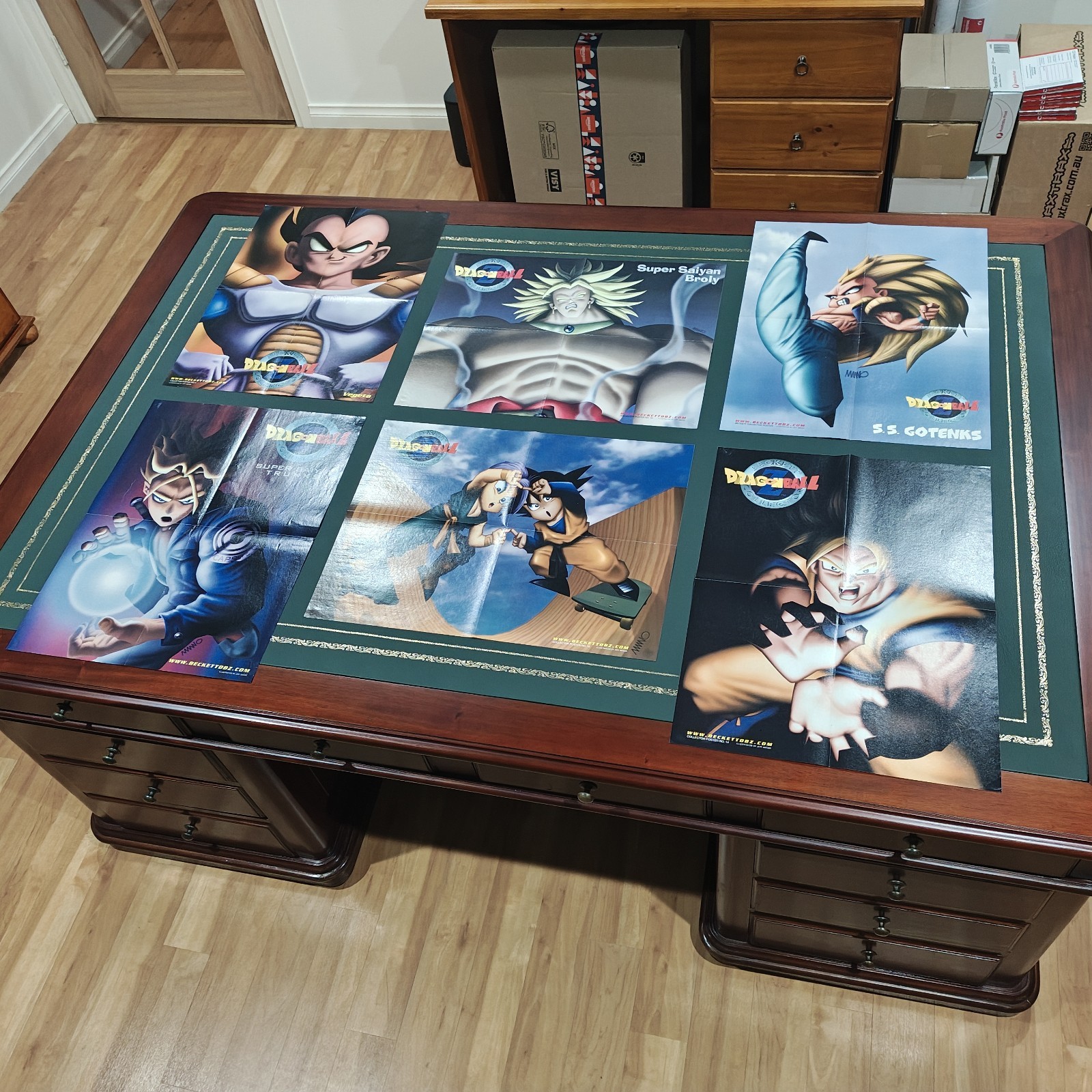 Dragon Ball Z DBZ Beckett Collector Magazine Vintage Posters Rare Set of 6 Cool Dragon Ball Z DBZ Beckett Collector Magazine Vintage Posters Rare Set of 6 Cool