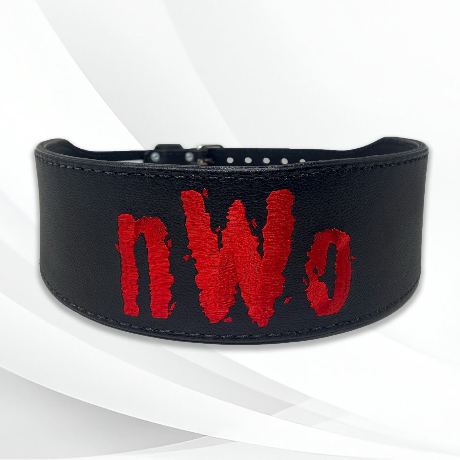 nWo Wolfpac Weight Lifting Belt Black Hulk Hogan nWo Weight Belt All Sizes
