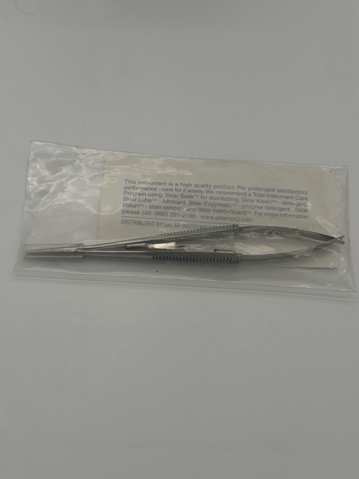NOS Sklar 65-6357 Castroviejo Needle Holder 5.5” Straight w/ Lock NOS Sklar 65-6357 Castroviejo Needle Holder 5.5” Straight w/ Lock
