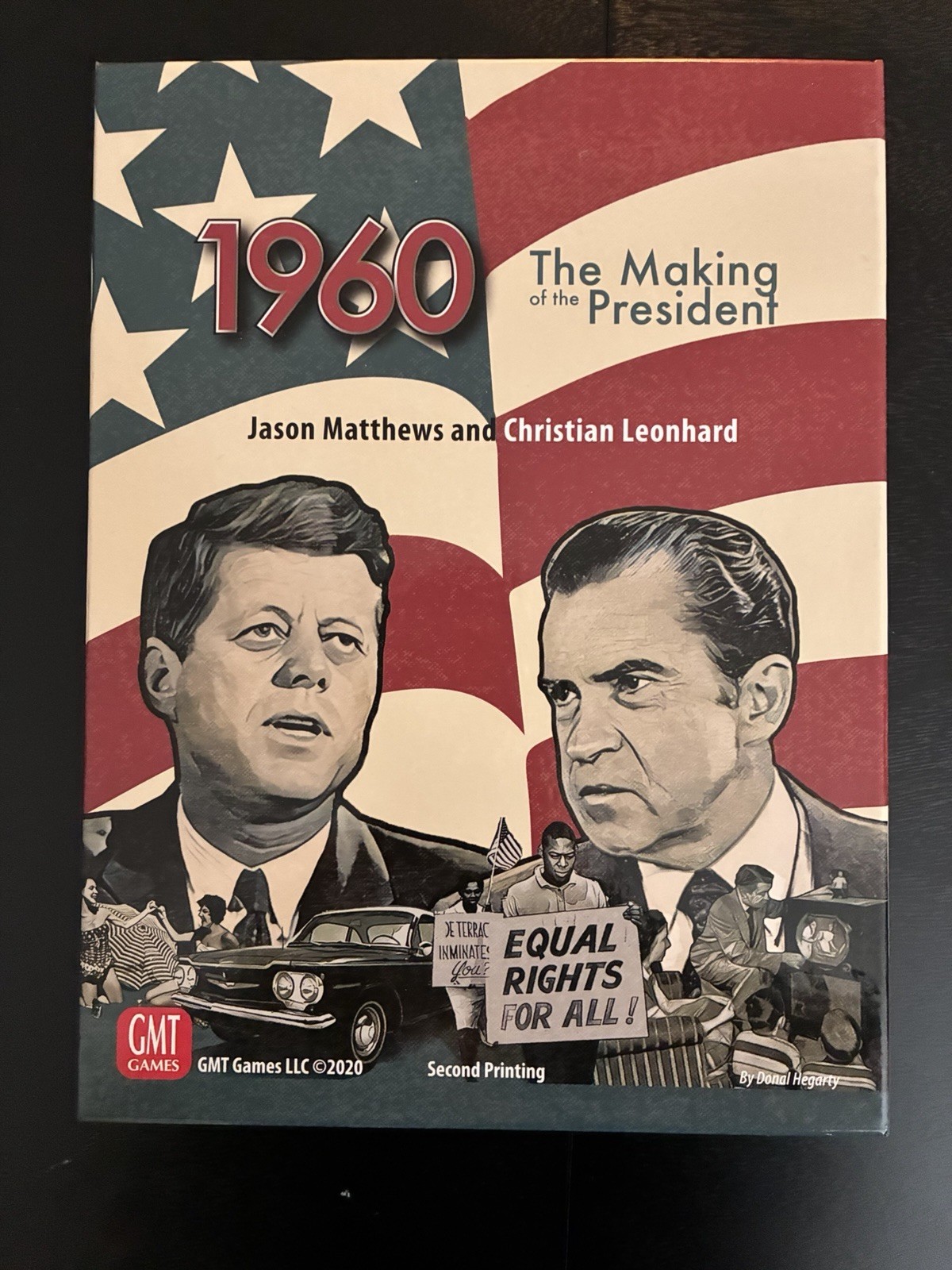 GMT Games 1960: The Making of the President Strategy Board Game 2nd Printing GMT Games 1960: The Making of the President Strategy Board Game 2nd Printing