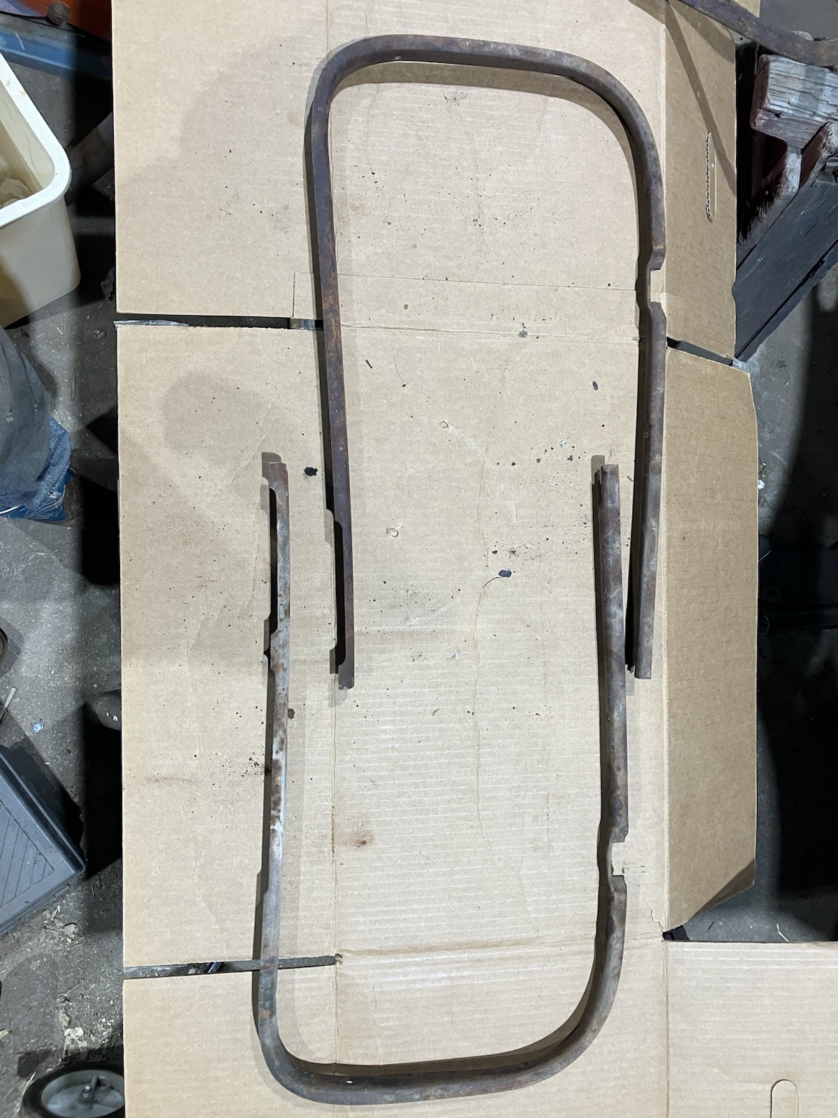 1937 1938 1939 FORD WINDSHIELD INTERIOR GARNISH MOLDINGS. OEM FORD.