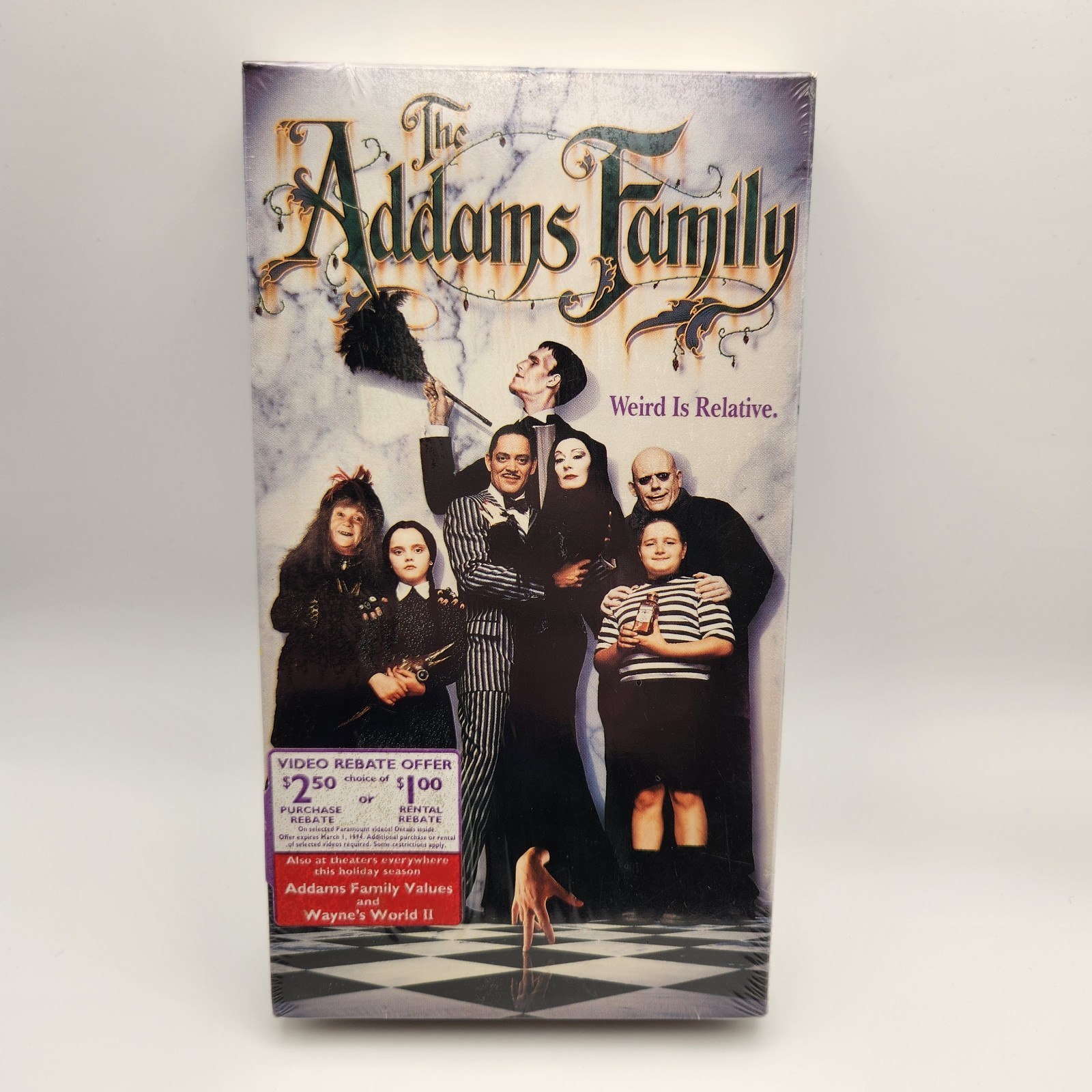 The Adams Family VHS 1991 McDonald’s Exclusive New Sealed