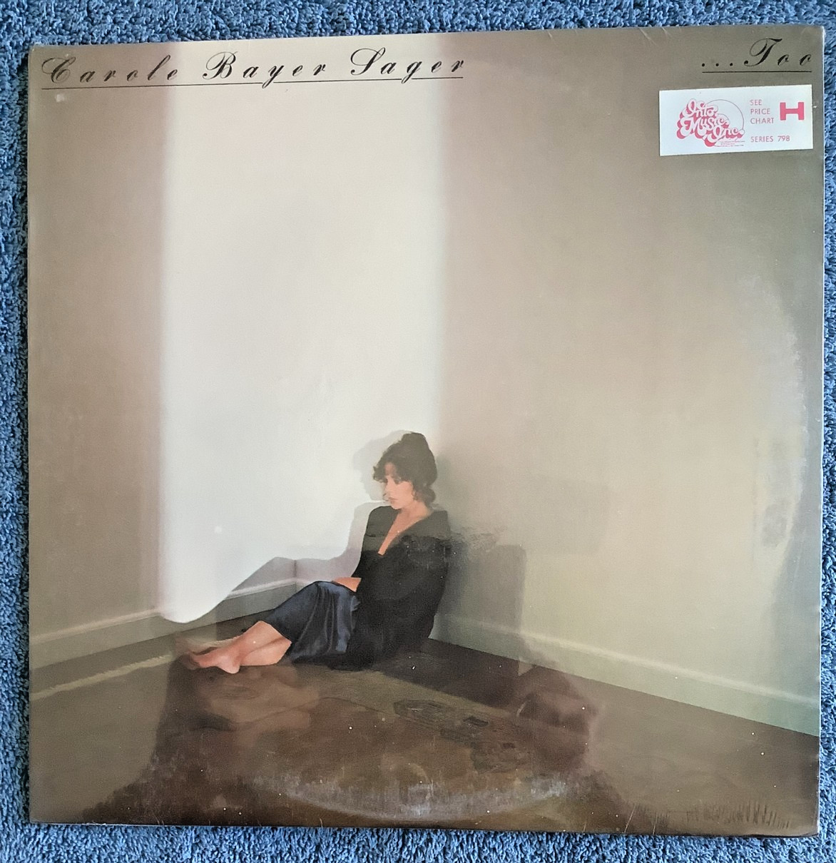 CAROLE BAYER SAGER ...TOO NEW - SEALED VINYL ALBUM ELEKTRA 6E-151 1978