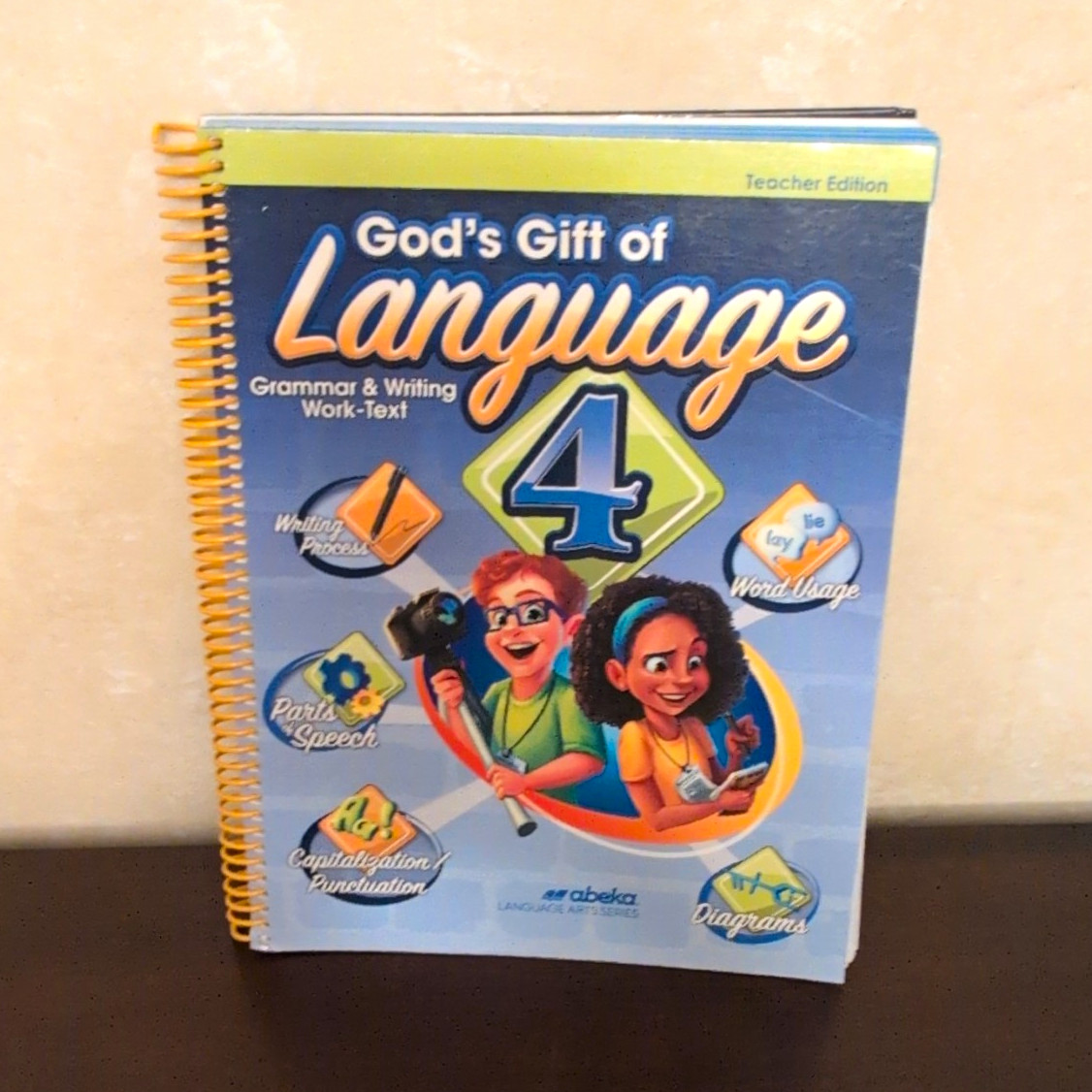 Abeka God's Gift of Language 4 Teacher Ed. Grade 4 Grammar Writing Homeschool Abeka God's Gift of Language 4 Teacher Ed. Grade 4 Grammar Writing Homeschool