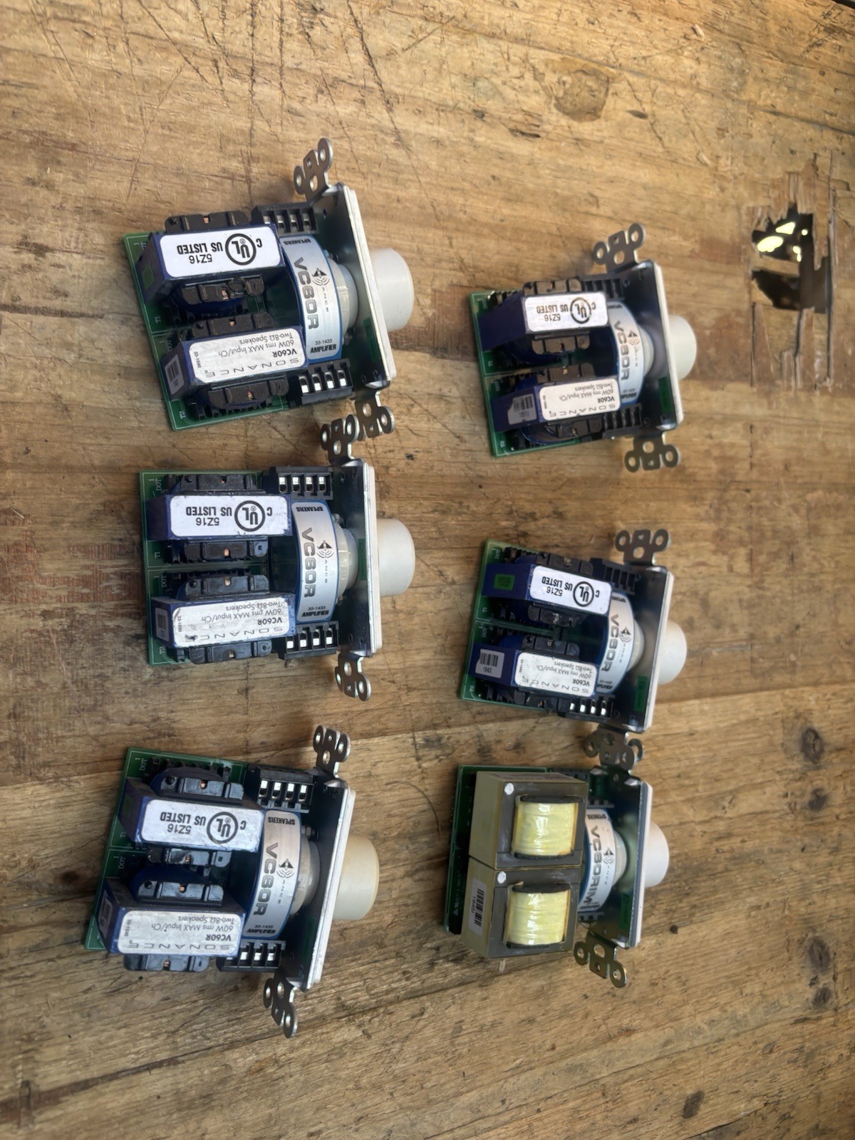 Sonance VC60R Rotary Volume Control 6 Units Lot
