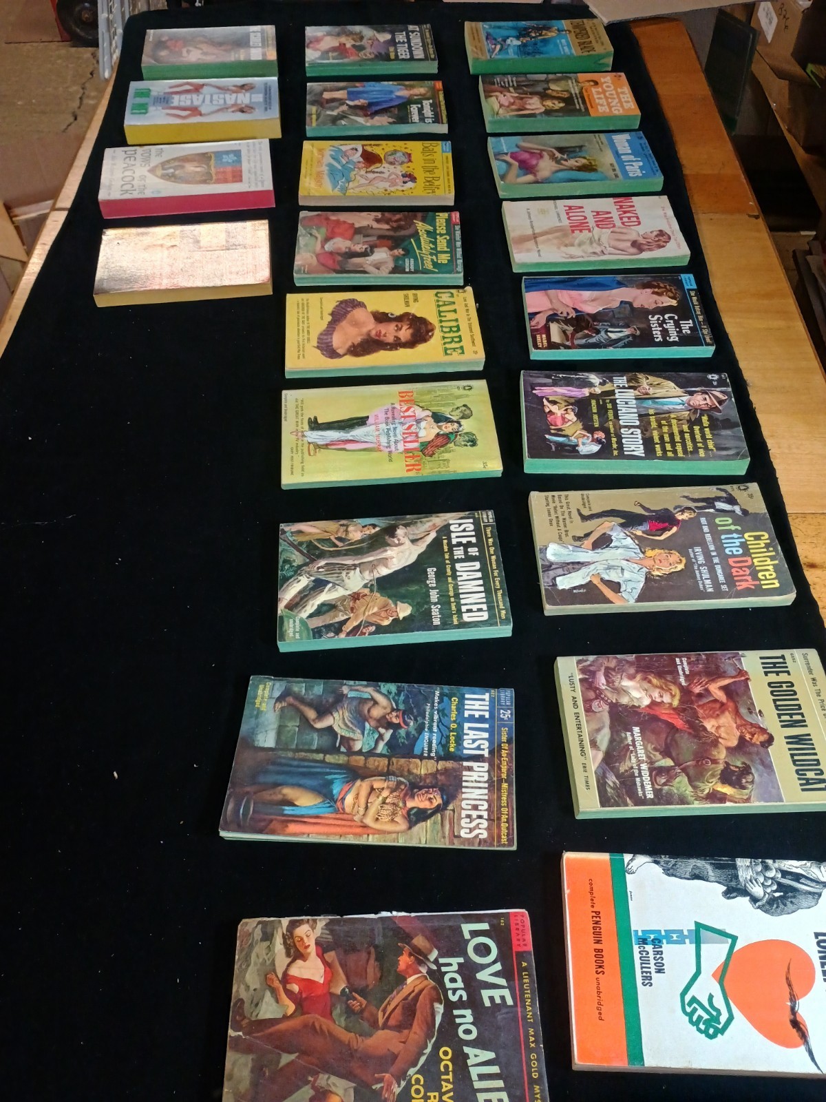 22 Vintage Smut Paperbacks B112