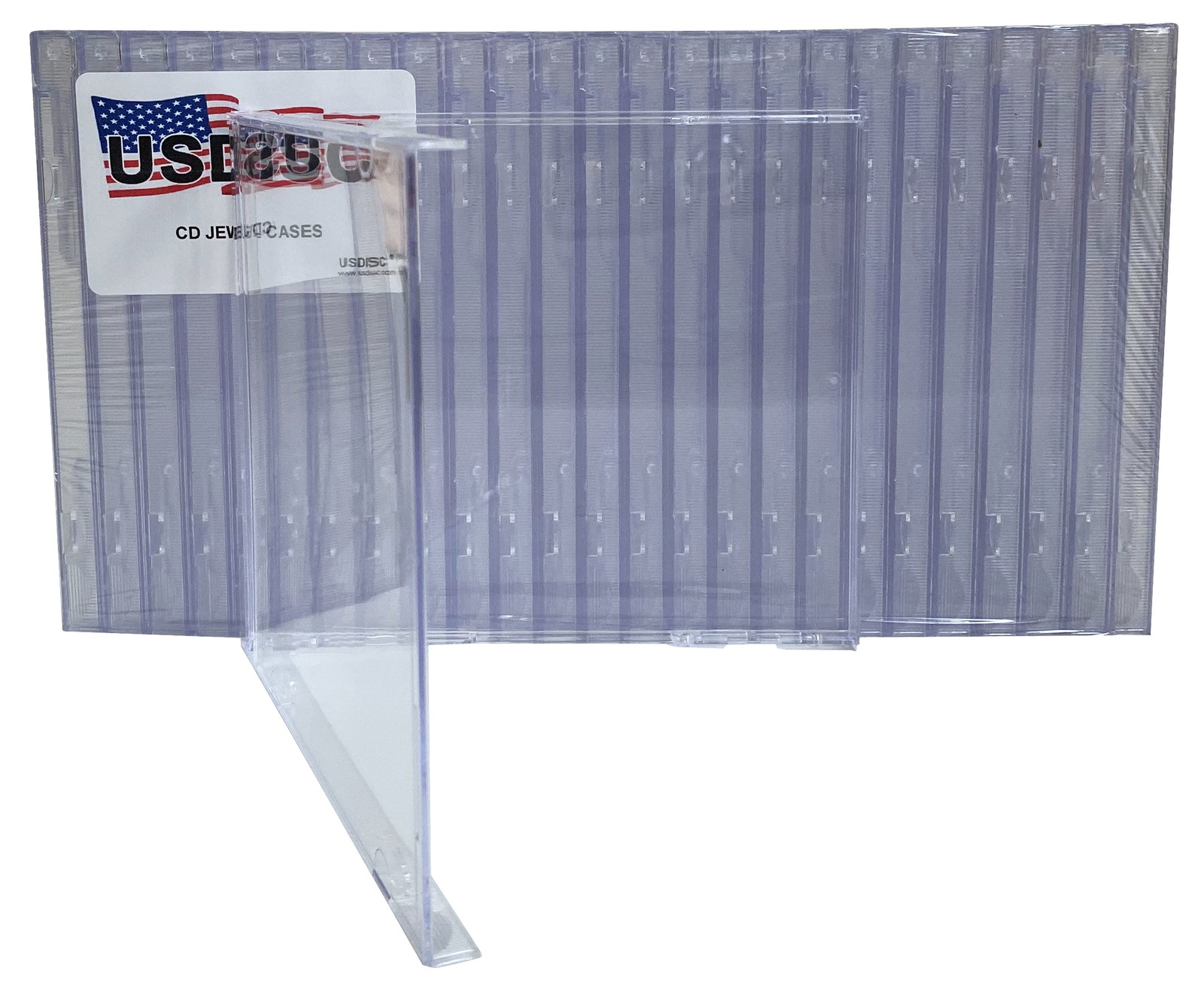 USDISC CD Jewel Cases Standard 10.4mm, No Tray (Clear) Lot USDISC CD Jewel Cases Standard 10.4mm, No Tray (Clear) Lot