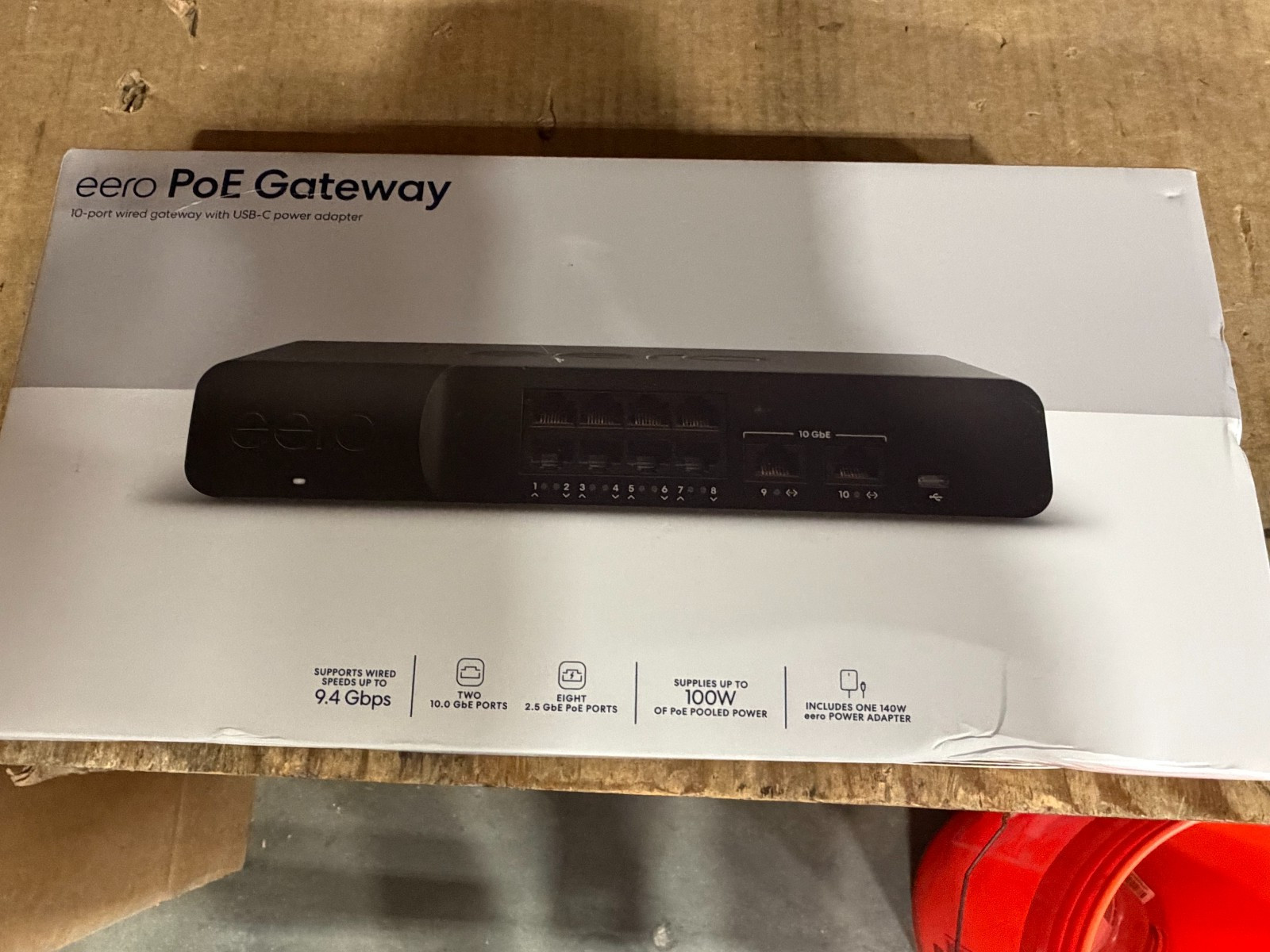 New Eero PoE Gateway 10-Port Router & Switch U021121 2x 10GbE Ports Home