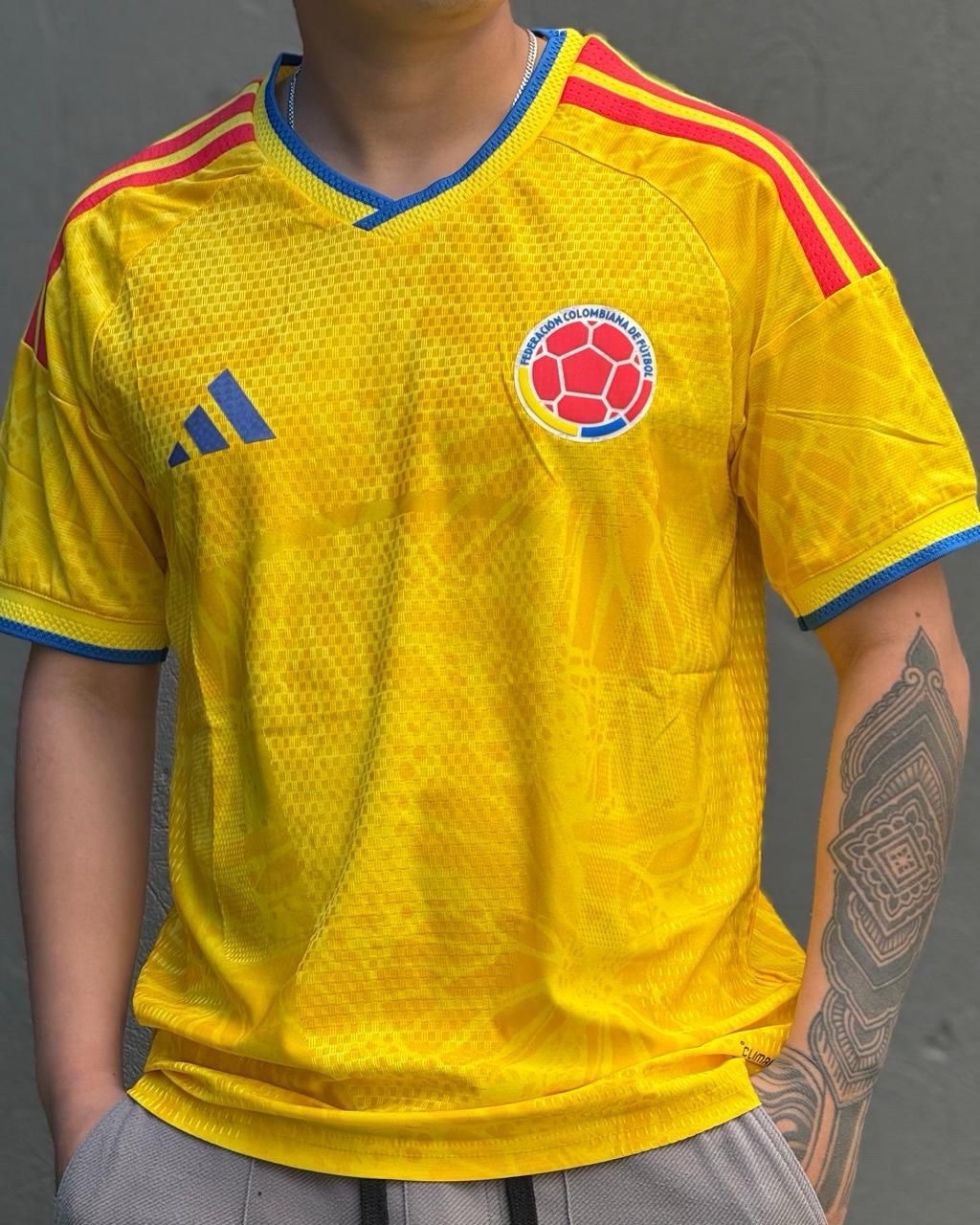 Colombia Men\'s Soccer Jersey 2026 Football Size S M L XL 2XL Selección Colombia