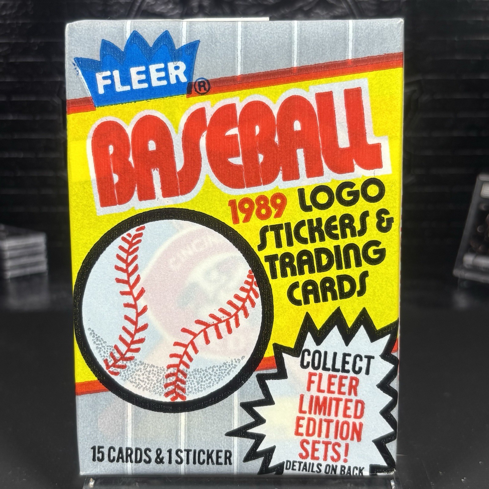 1989 Fleer Baseball Wax Pack-Possible Griffey RC-Ripken FF Card ⚾️ ($5.00ea.) ⚾️ 1989 Fleer Baseball Wax Pack-Possible Griffey RC-Ripken FF Card ⚾️ ($5.00ea.) ⚾️