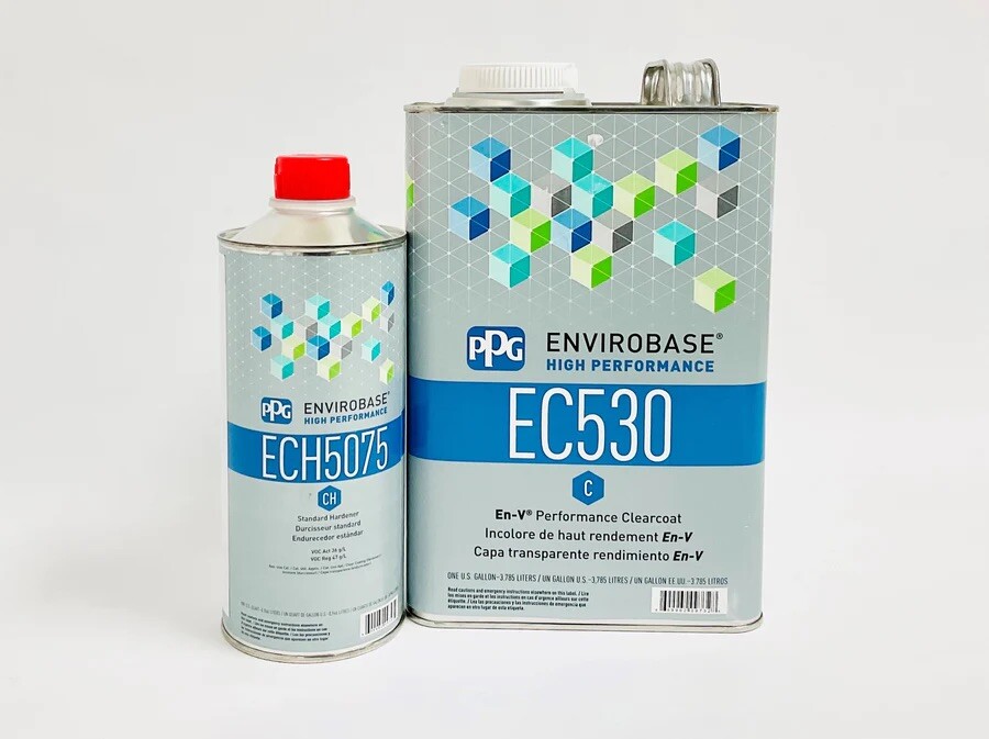 Ec530 Ppg Envirobase 1 Gal Clearcoat 1 Qt Ech5075 Hardener Ec530 Ppg Envirobase 1 Gal Clearcoat 1 Qt Ech5075 Hardener
