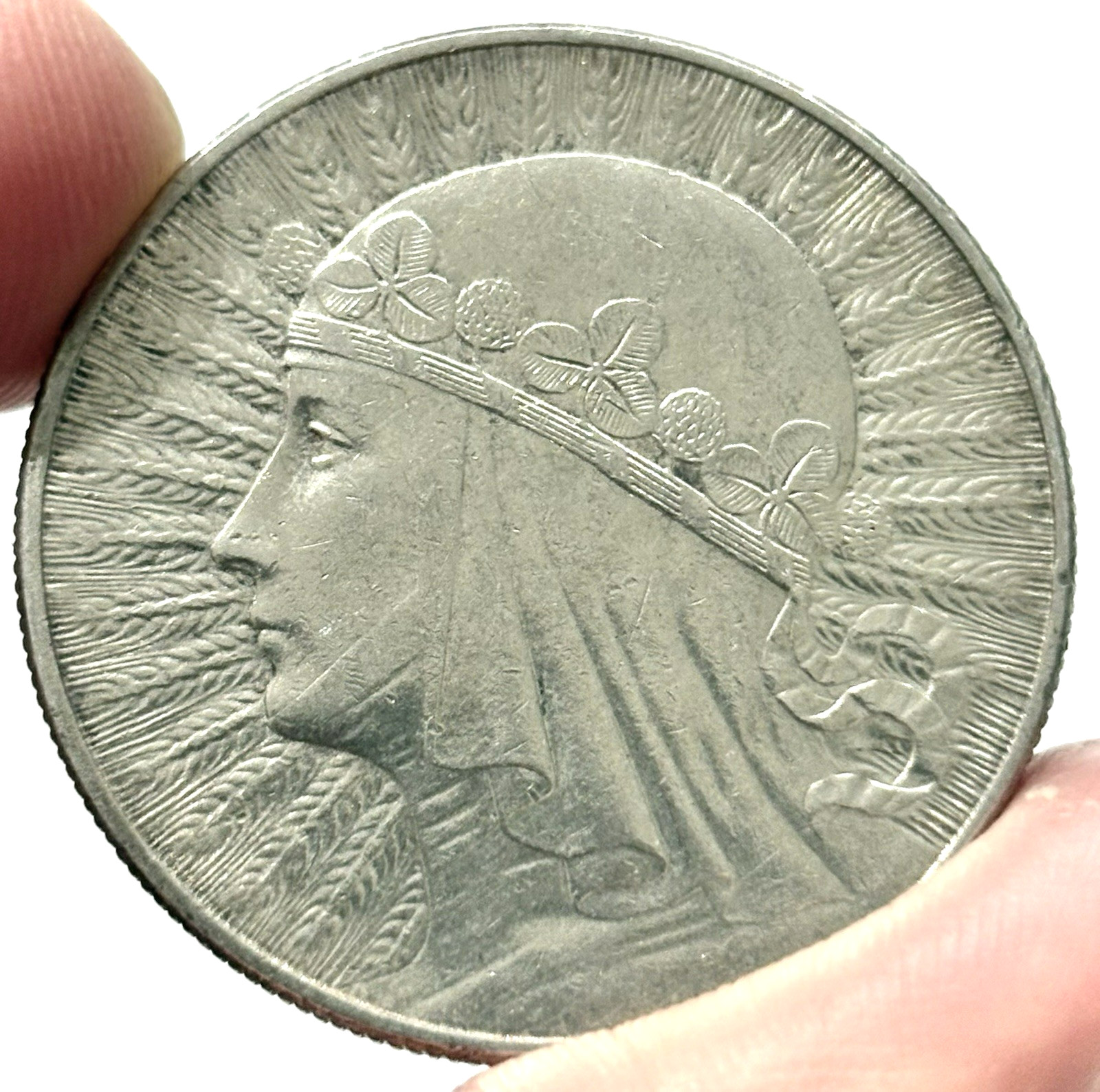 1932 Silver Poland 10 Zlotys Polonia Queen Jadwiga Coin Choice AU/ UNC Warsaw 1932 Silver Poland 10 Zlotys Polonia Queen Jadwiga Coin Choice AU/ UNC Warsaw