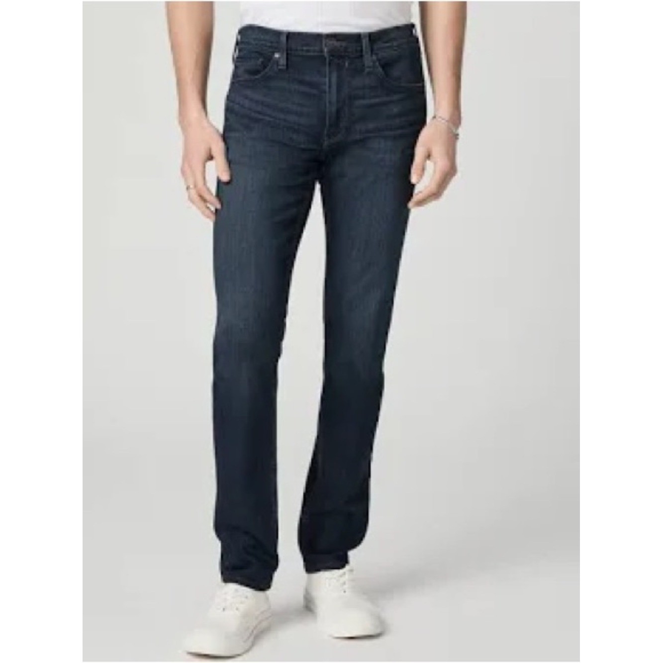 Paige Federal Slim Straight Jeans Mens 33 Ralston Dark Blue