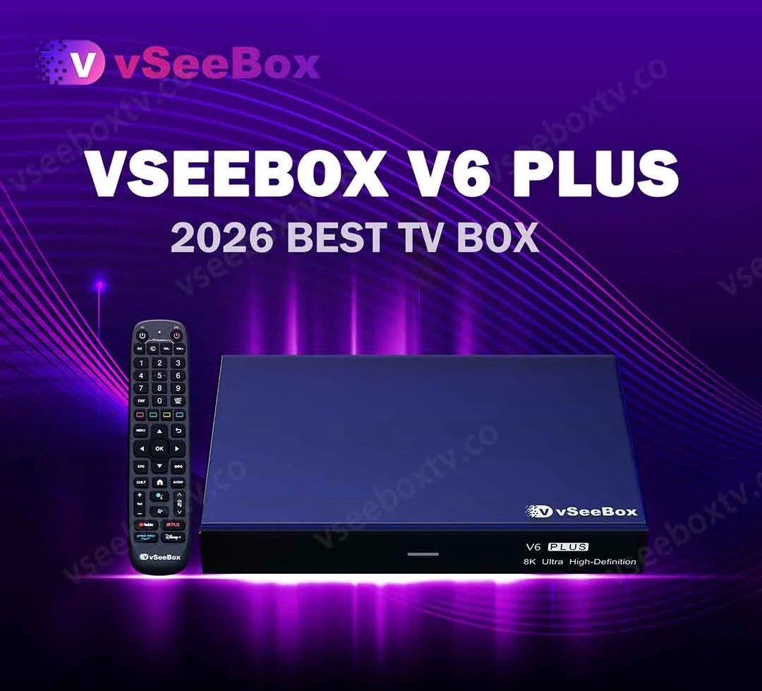 vSeeBox V6 Plus 8K Android 14 TV Box 64GB Wi-Fi Bluetooth HDMI Black vSeeBox V6 Plus 8K Android 14 TV Box 64GB Wi-Fi Bluetooth HDMI Black