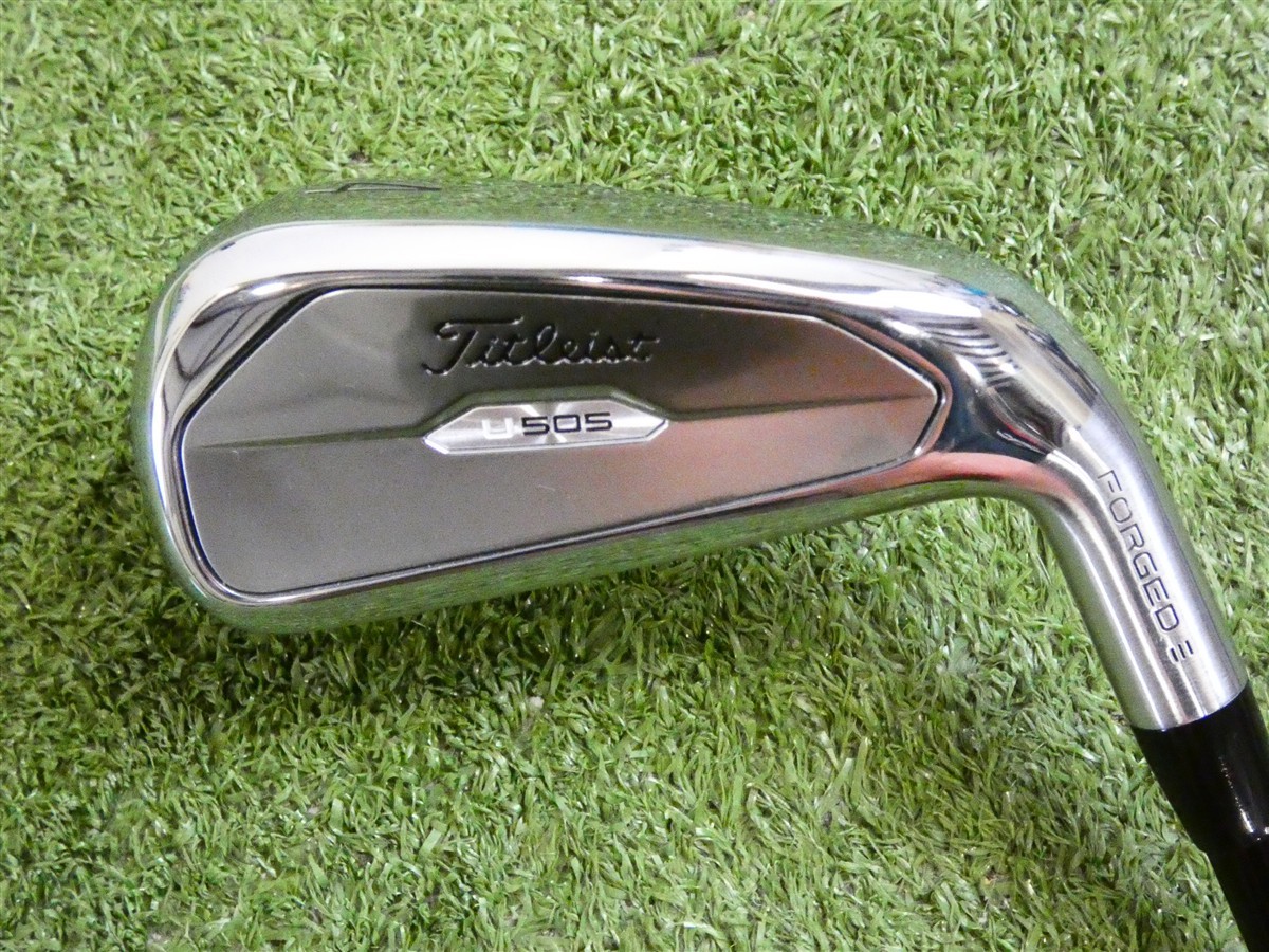 Titleist 2023 U505 22* 4 Iron Utility Hybrid HZRDUS 90g 6.5 X Extra Stiff Mint