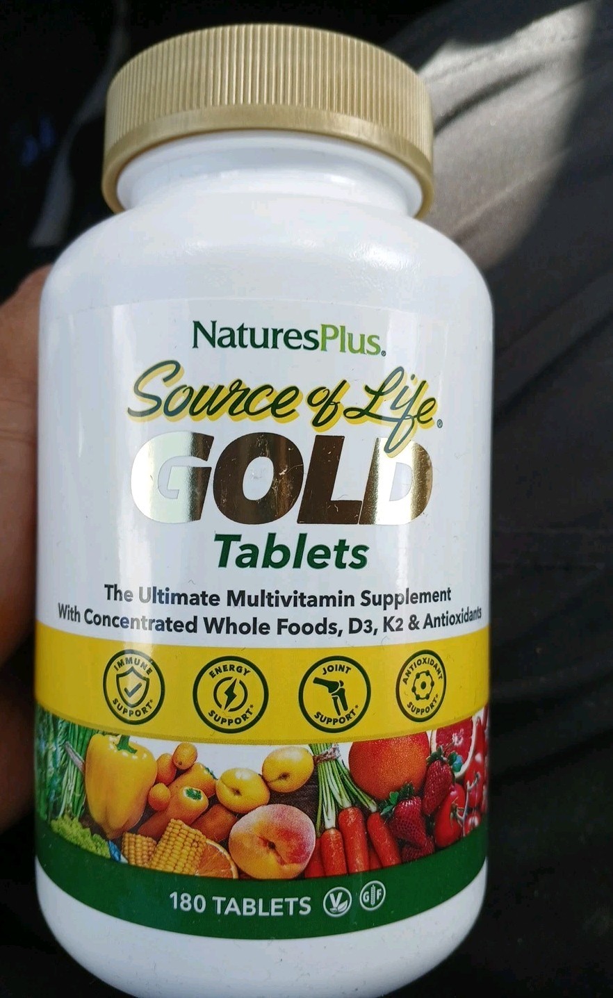 Natures Plus Source of Life Gold – 180 Tablet Exp Date 2028++