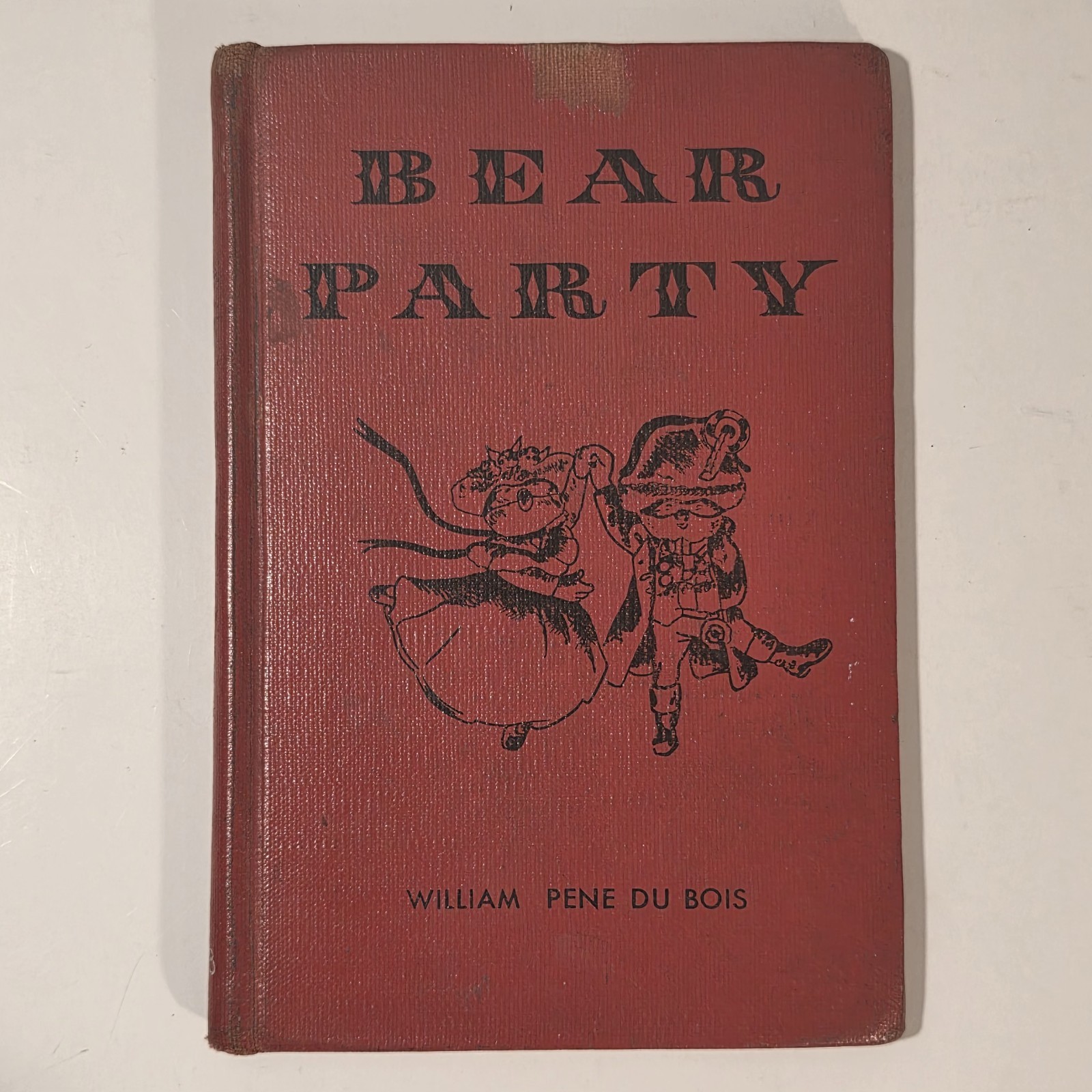 Bear Party by William Pene Du Bois 1951 1st Edition HC Caldecott Winner