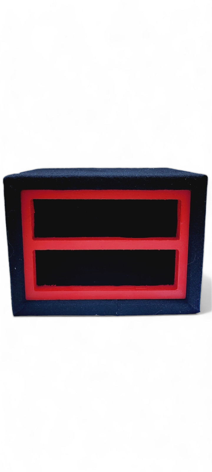 NEW RDCARSHOW RADIO BOX FOR 2 EQUALIZER AND 1 RADIO  PAINTED FRONT