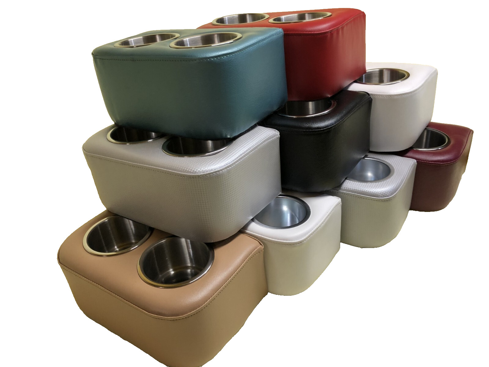 TRI FIVE CHEVY 55-6-7 Car Upholstered Lg Drink Cup Holder multiple color choices
