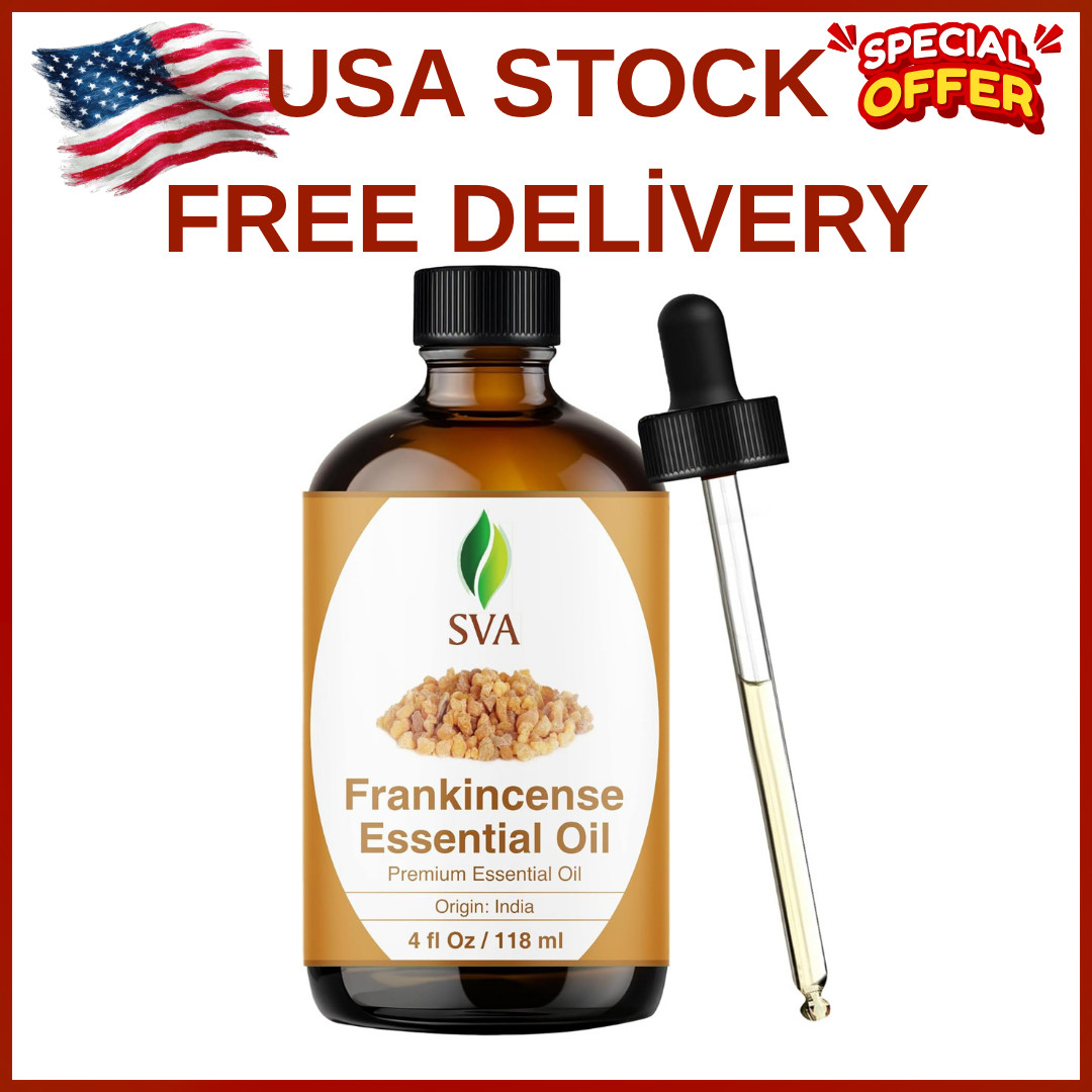 Frankincense Essential Oil Huge 4 Fl Oz 100% Pure and Natural
