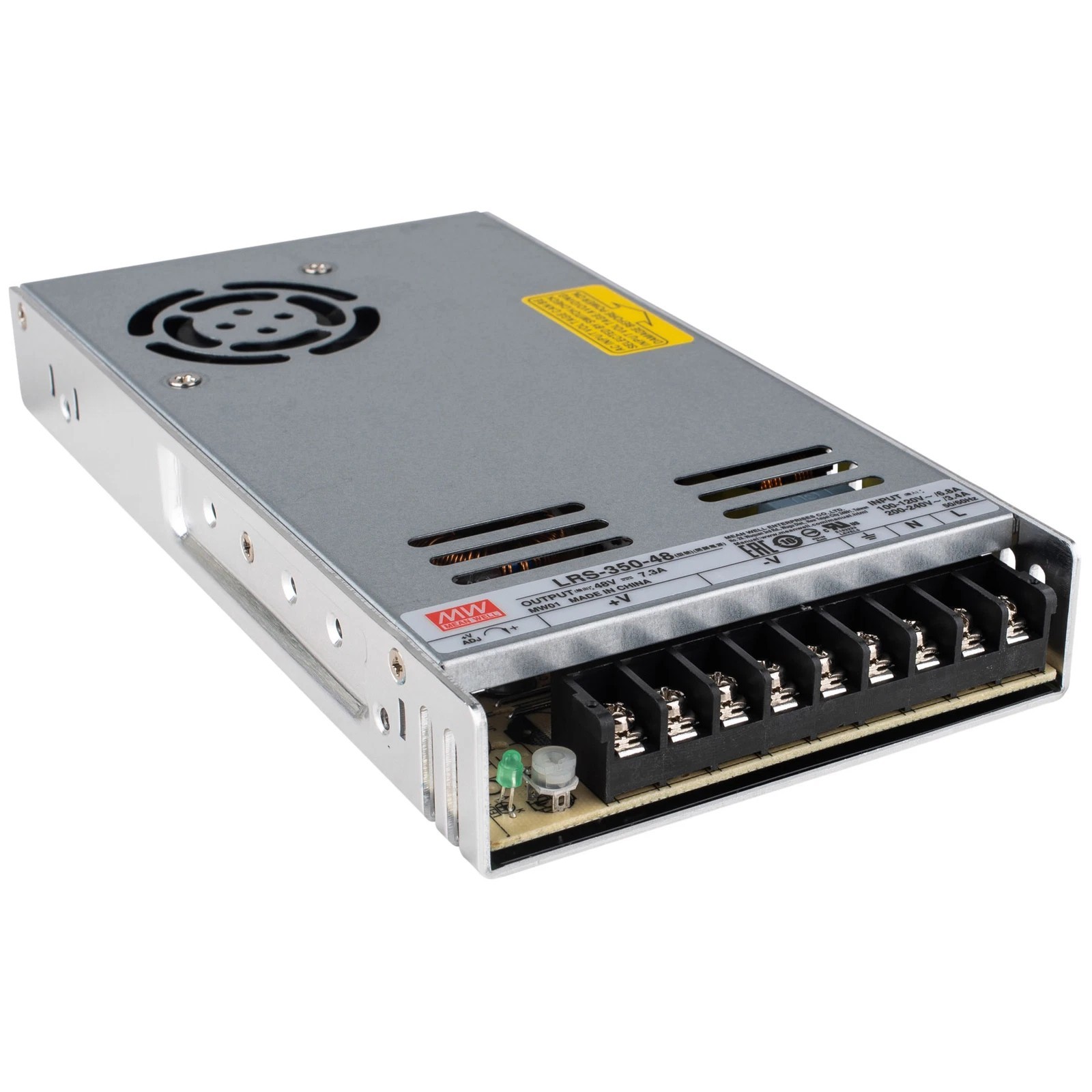 Mean Well LRS-350-48 350.4W 48V 7.3A Single Output Switchable Power Supply Mean Well LRS-350-48 350.4W 48V 7.3A Single Output Switchable Power Supply