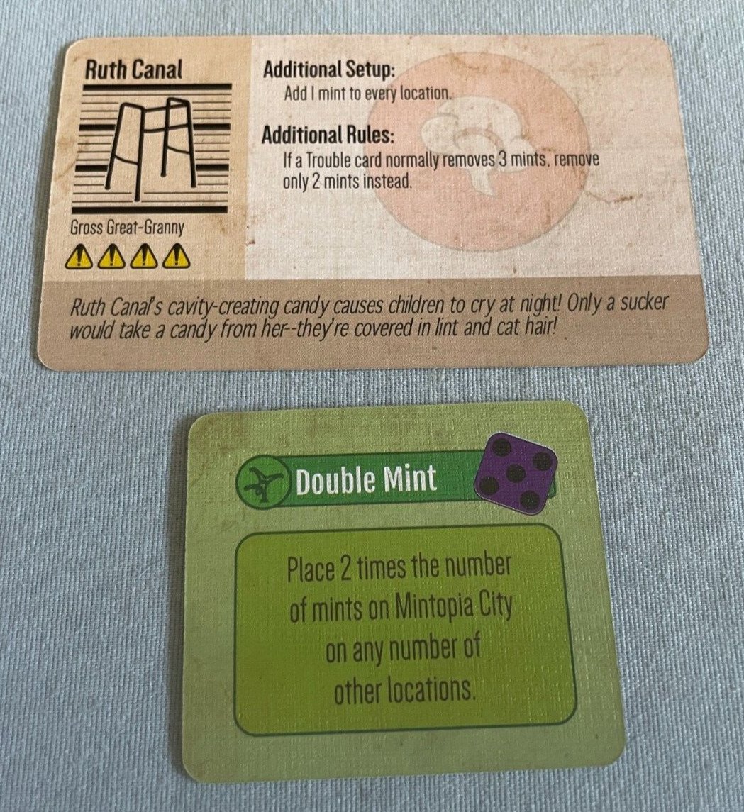 Mint Cooperative DOUBLE MINT/RUTH CANAL Five24 Game Promo Card Set - Very Nice
