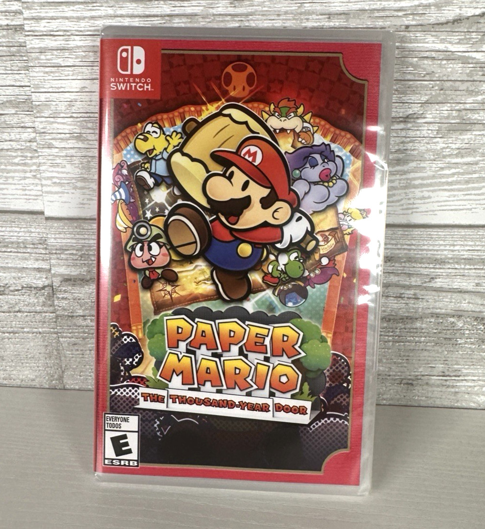 Paper Mario: The Thousand-Year Door - Nintendo Switch Brand New & Sealed