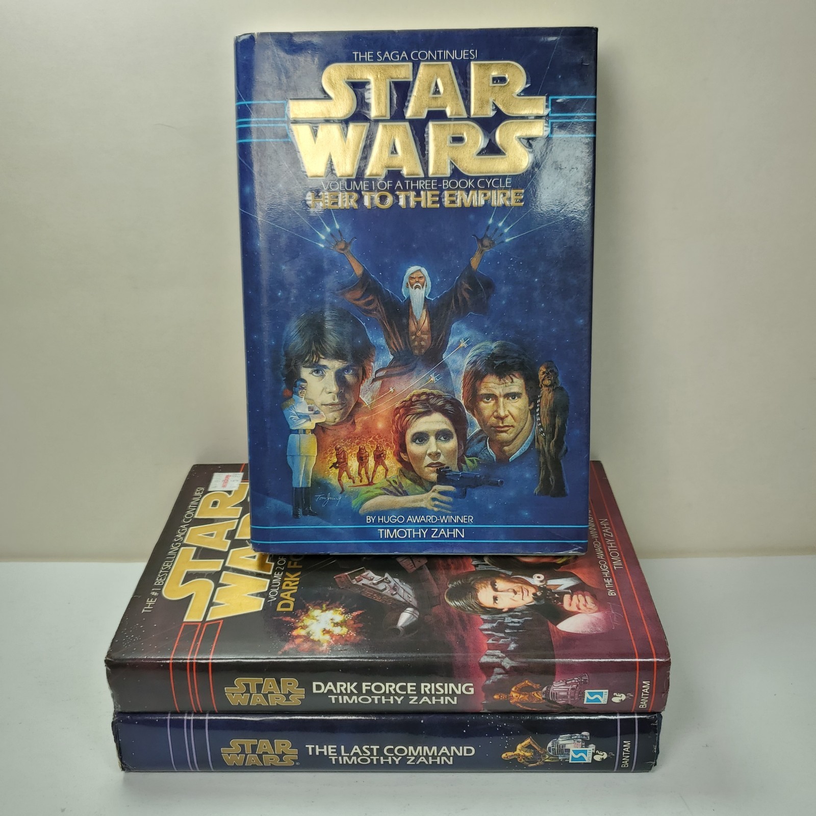 STAR WARS Thrawn Trilogy Vol 1-3, Timothy Zahn, Hardcover, 1st Editions 1991