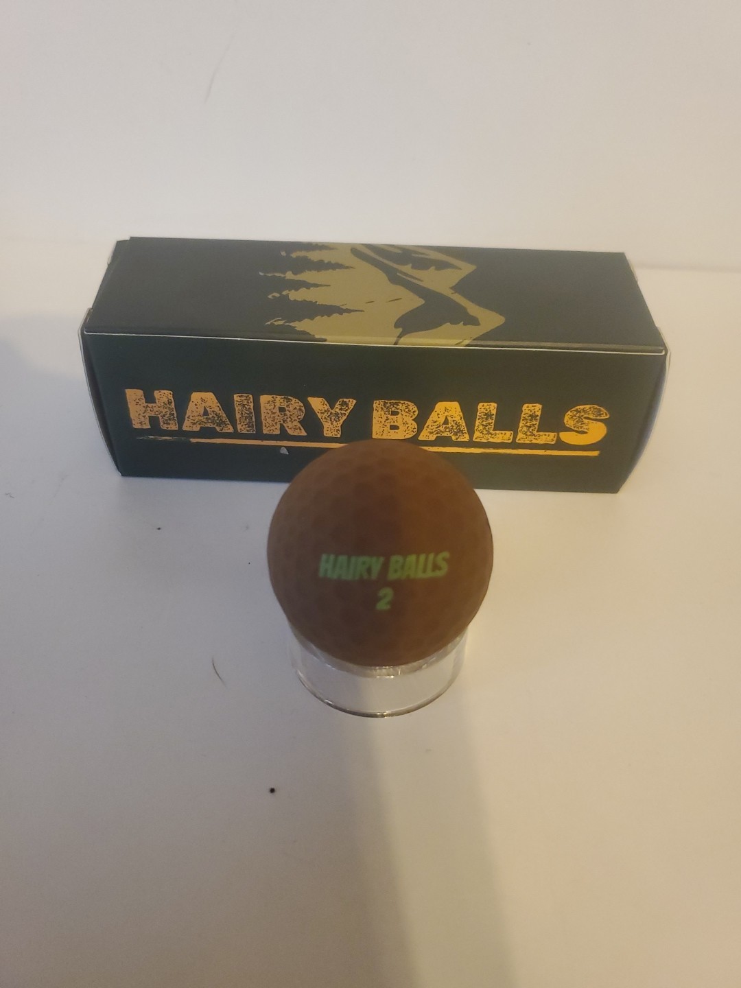 ShankItGolf “Hairy Balls” Sleeve. 3 Balls.